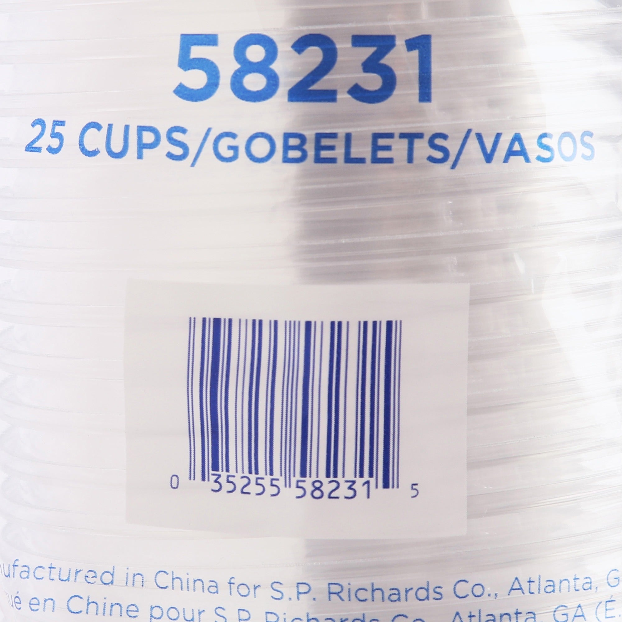 Genuine Joe 12 oz Clear Plastic Cups - 25 / Pack - Clear - Plastic - Cold Drink, Beverage -