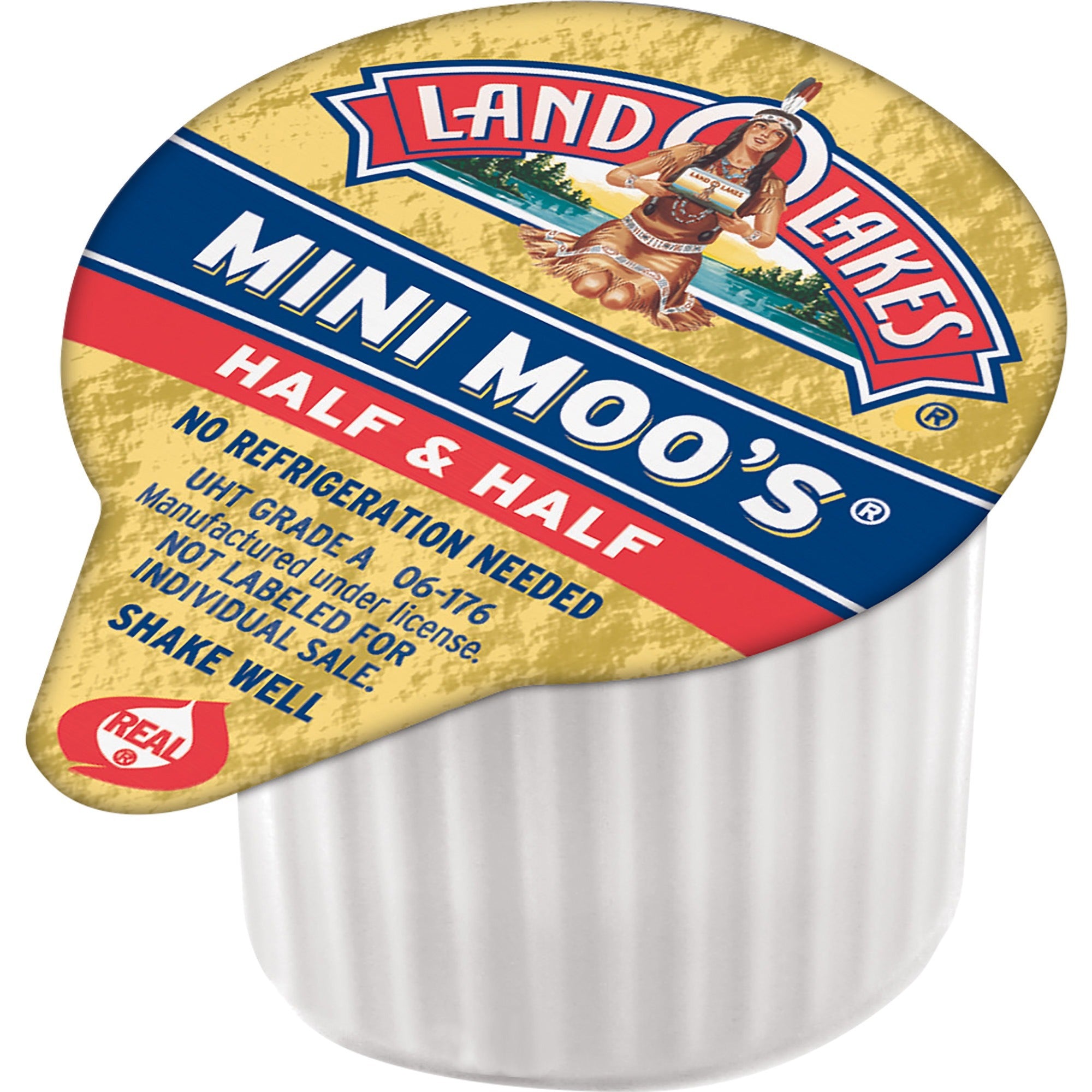 International Delight Land O Lakes Half/Half Cream Singles, Sold as 1 Carton, 192 Each per Carton - 1