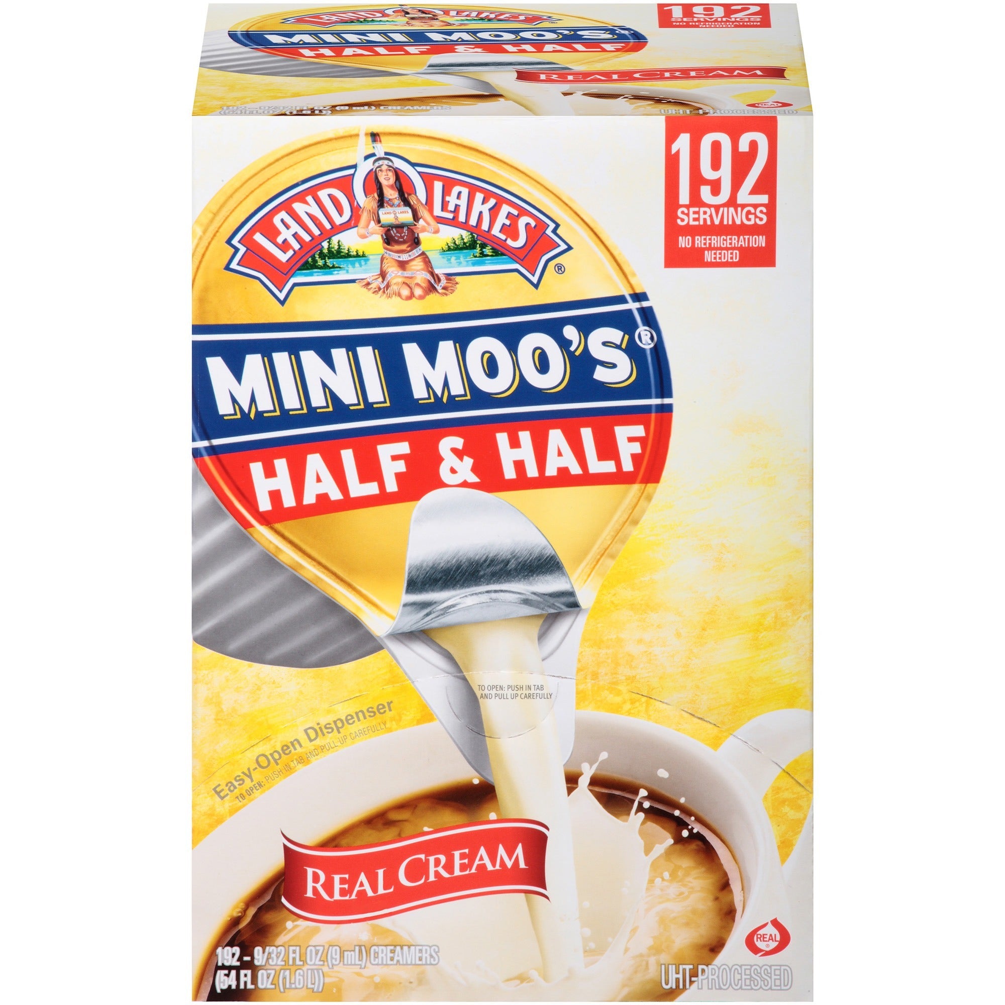 International Delight Land O Lakes Half/Half Cream Singles, Sold as 1 Carton, 192 Each per Carton - 2