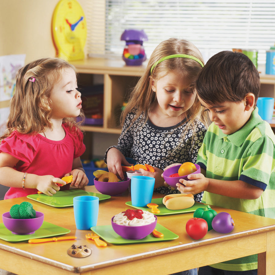 New Sprouts - Classroom Play Food Set - 1 / Set - 2 Year - Multi - Plastic -