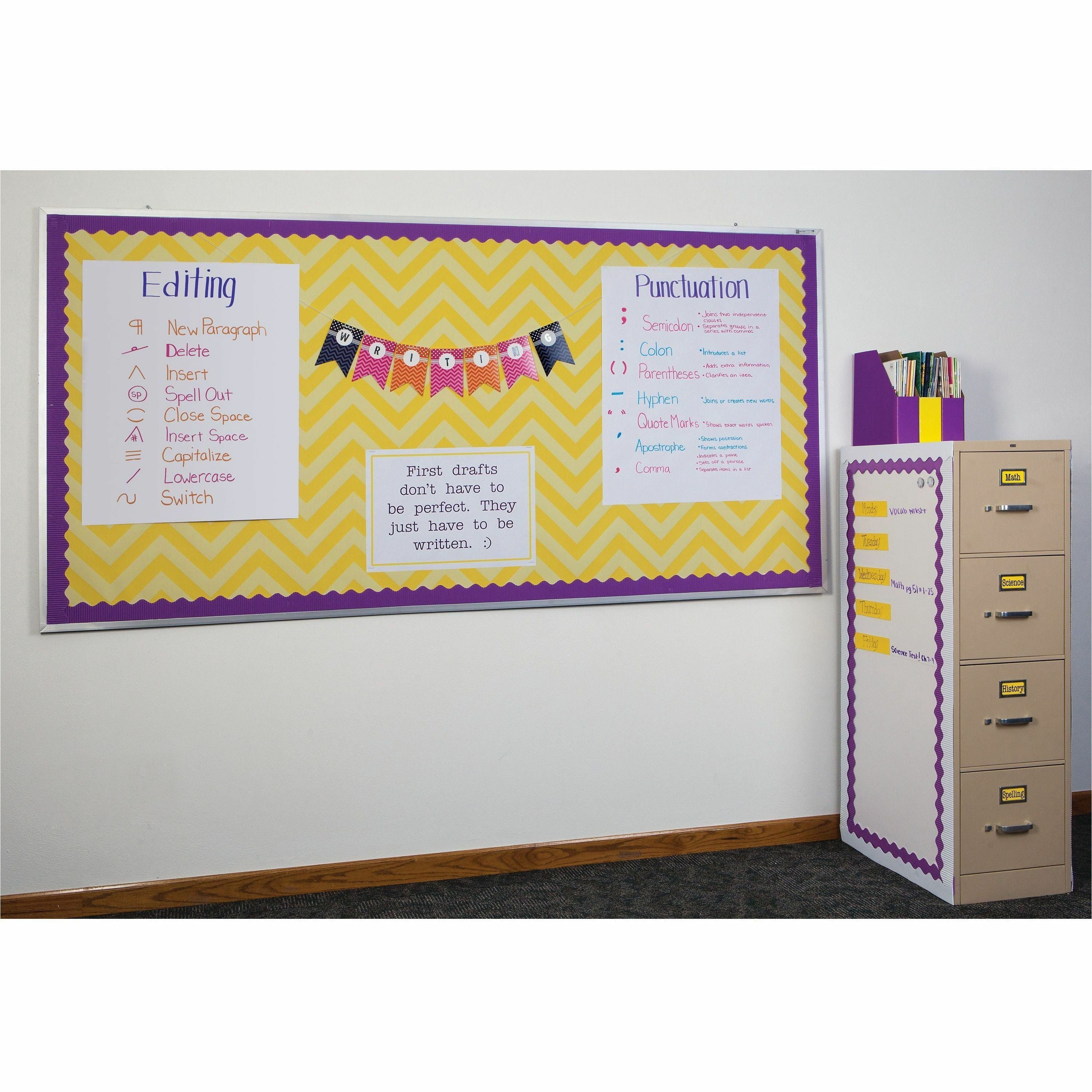 pacon-heavy-duty-anchor-chart-paper-25-sheets-plain-unruled-27-x-34-white-paper-heavy-duty-resist-bleed-through-recyclable-built-in-carry-handle-4-carton_pac3370 - 2