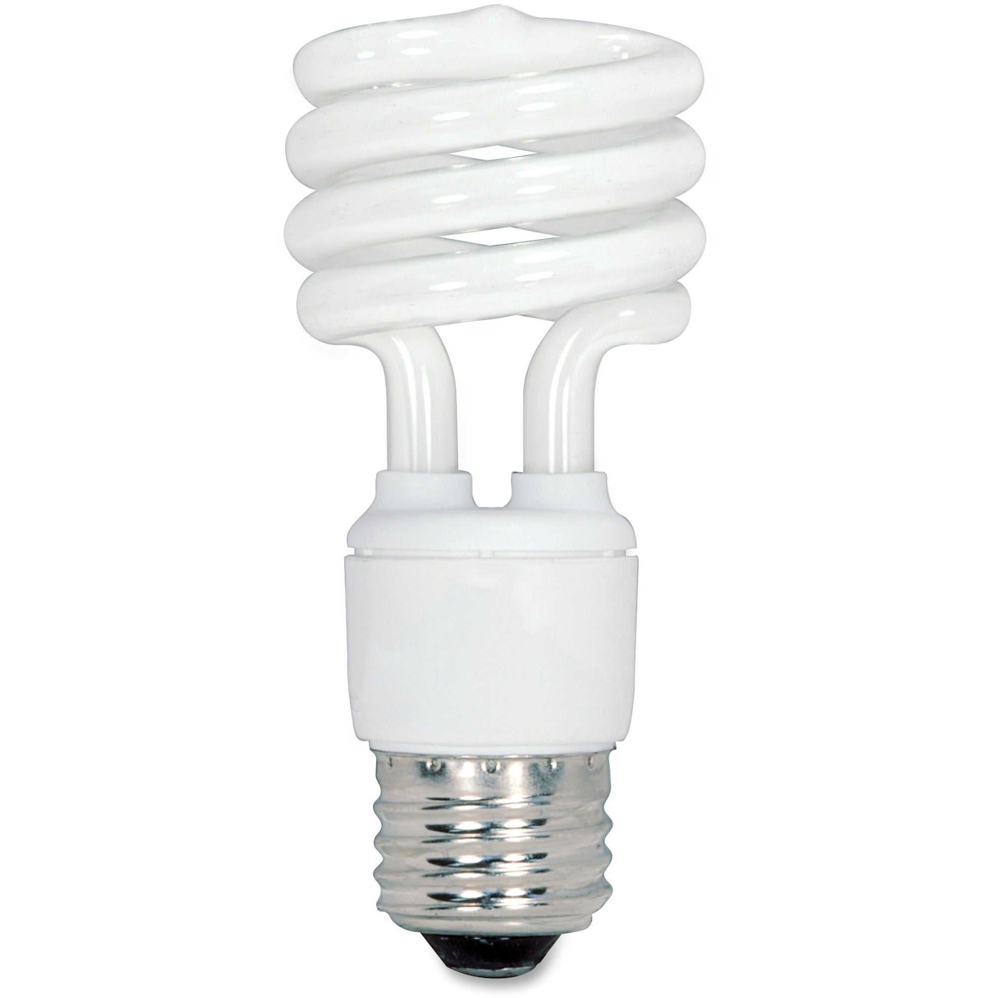 Satco 13-watt Fluorescent T2 Spiral CFL Bulb -