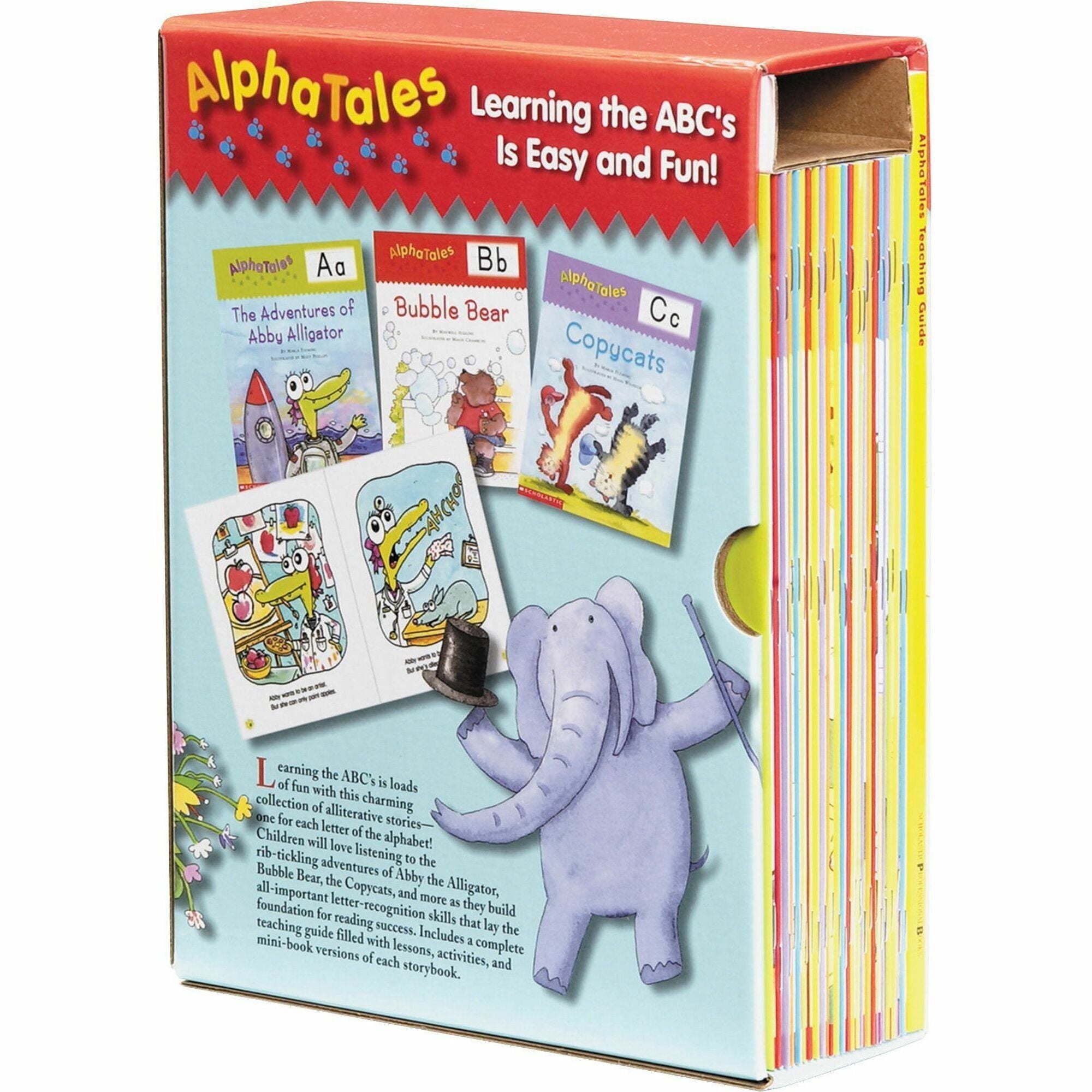 Scholastic Res. Pre-K AlphaTales Book Set Printed Book - Softcover - Grade Pre K-1 -