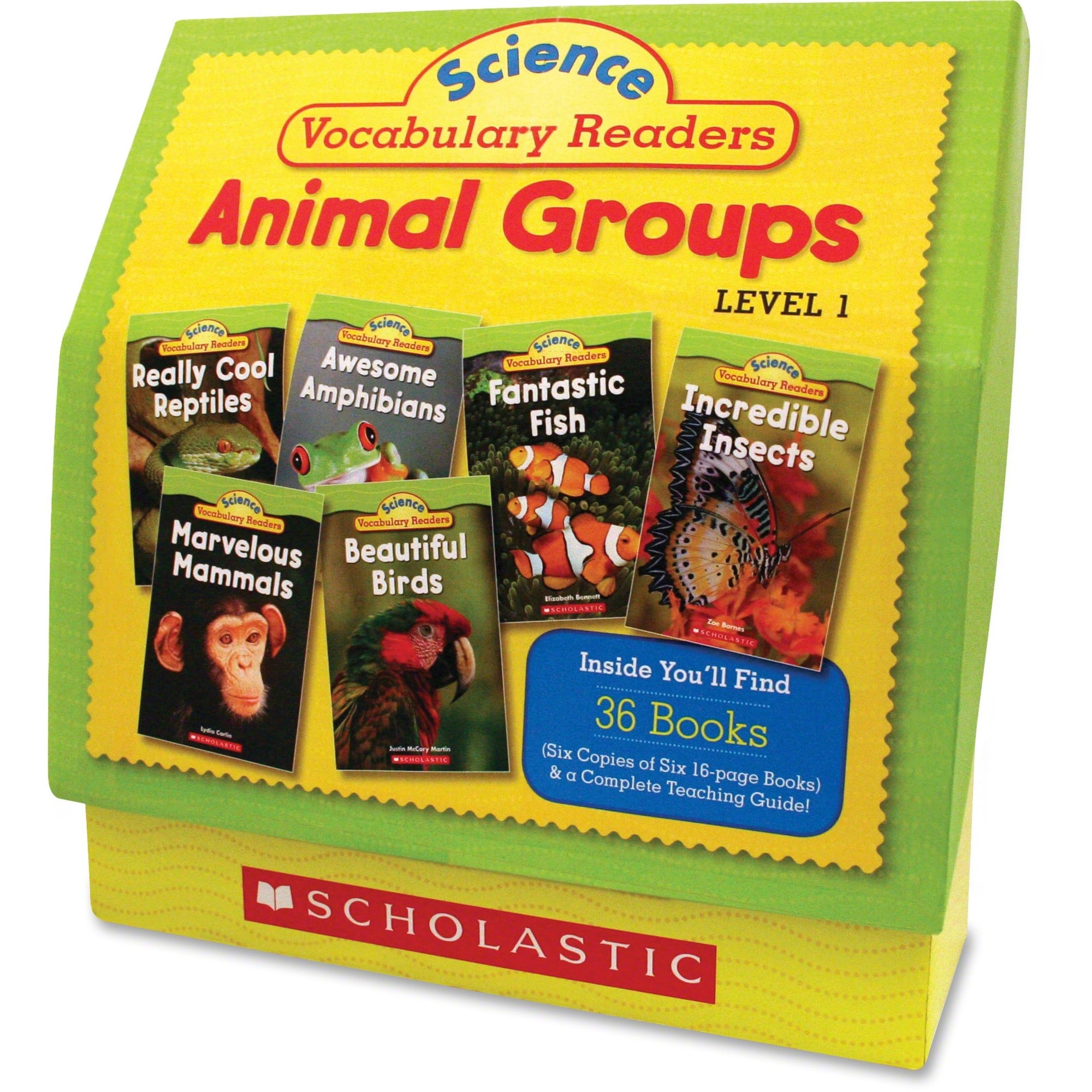 Scholastic Vocabulary Readers Animal Groups Level 1 Printed Book Set Printed Book by Liza Charlesworth - Book - Grade 1-2 - English -