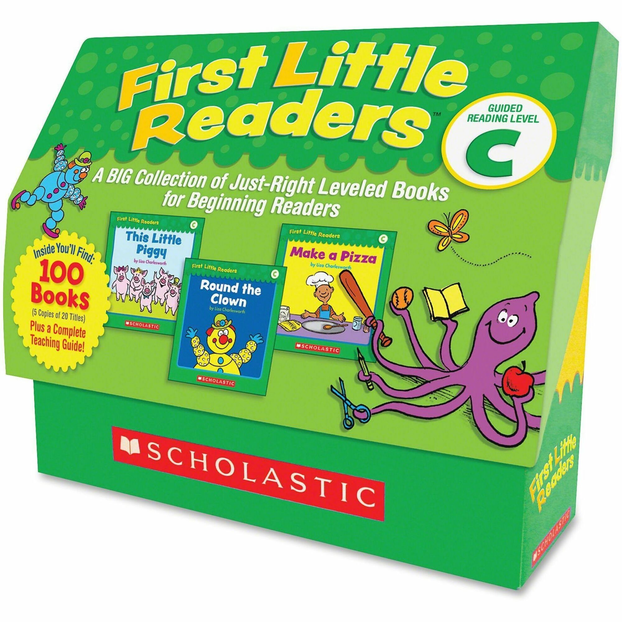 Scholastic Res. Level C 1st Little Readers Book Set Printed Book by Liza Charlesworth - Scholastic Teaching Resources Publication - 2010 September 01 - Book - Grade Preschool-2 - English -