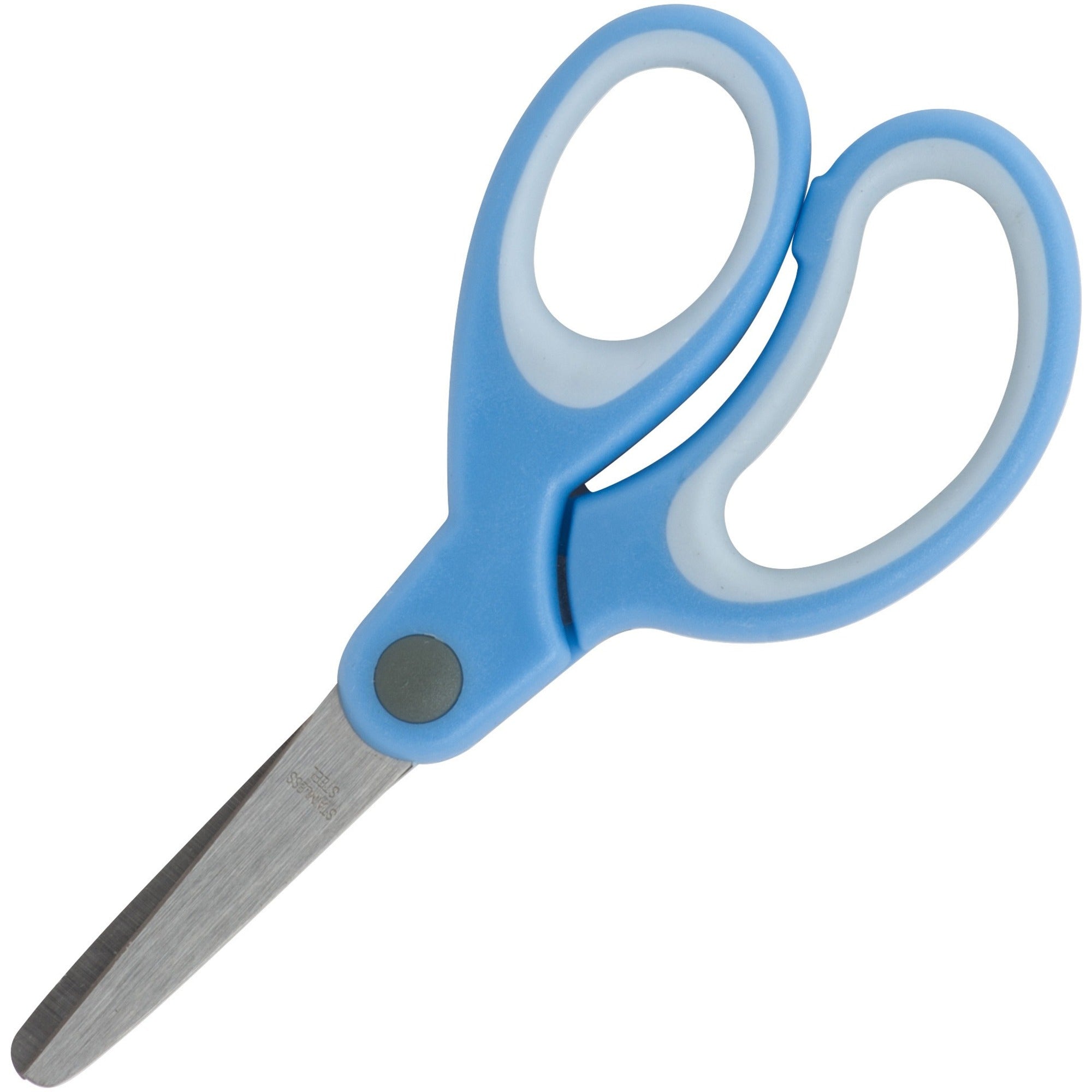 Sparco 5" Kids Blunt End Scissors - 5" Overall Length - Blunted Tip - Blue - 1 Each -