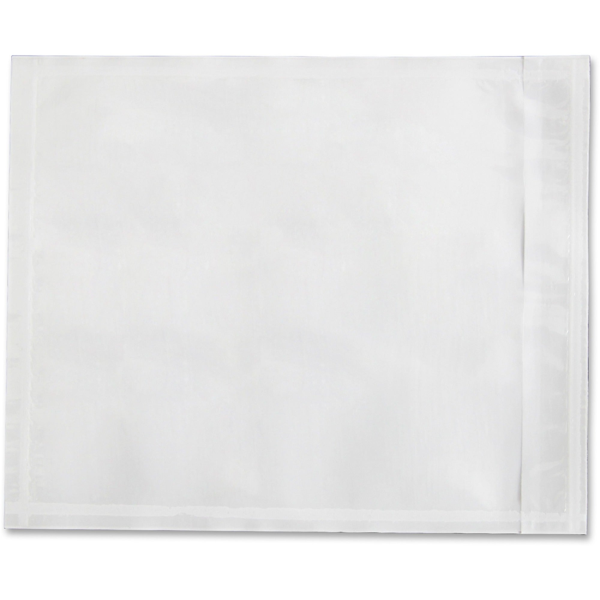 Sparco Plain Back 7" Envelopes - Packing List - 7" Width x 5 1/2" Length - 70 g/m2 - Self-adhesive Seal - Paper, Low Density Polyethylene (LDPE) - 1000 / Box - White -