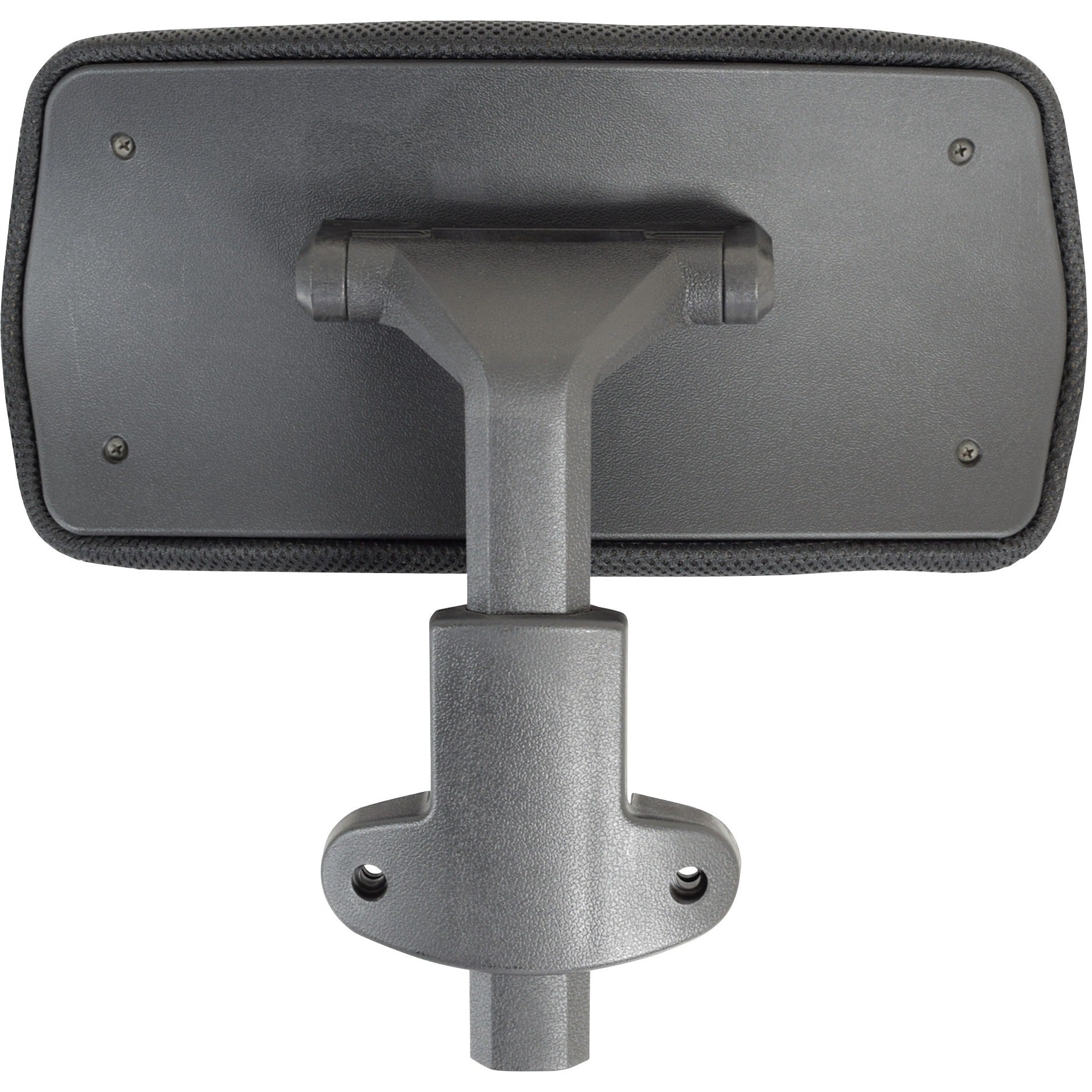 Lorell Ergomesh Executive Chair Headrest - Black - 1 Each -