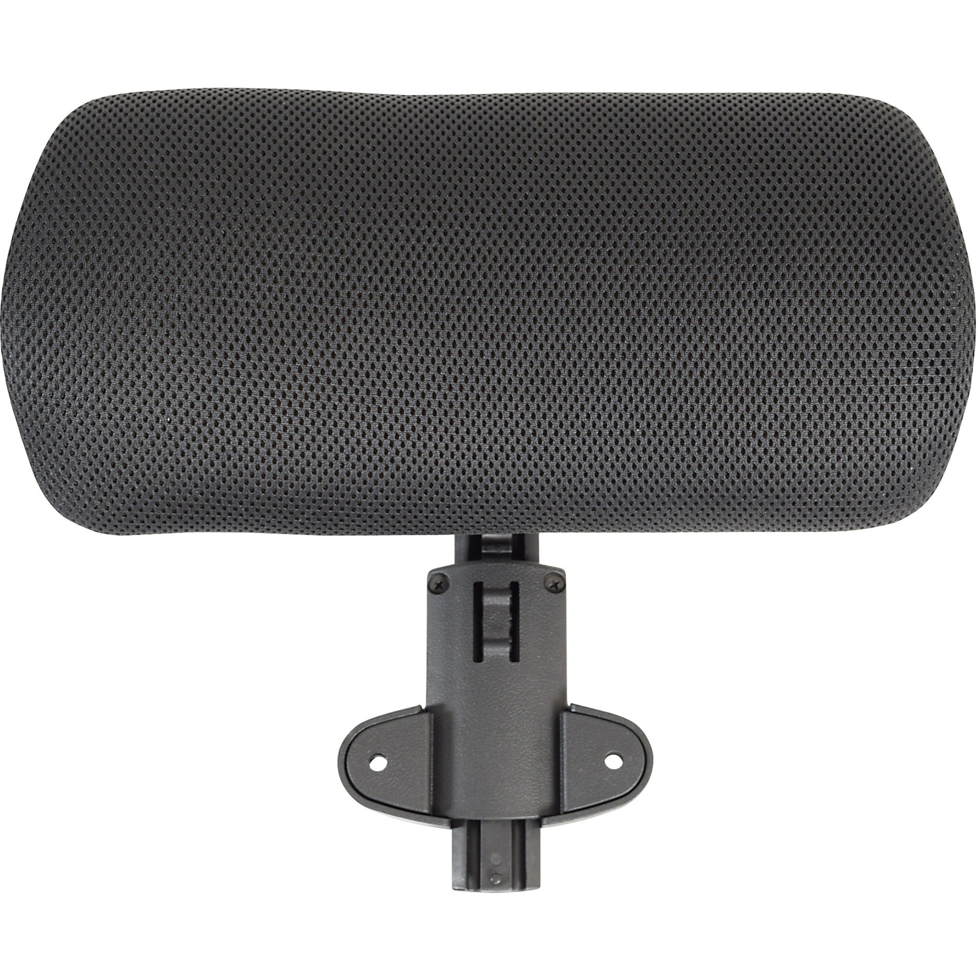 Lorell Ergomesh Executive Chair Headrest - Black - 1 Each -
