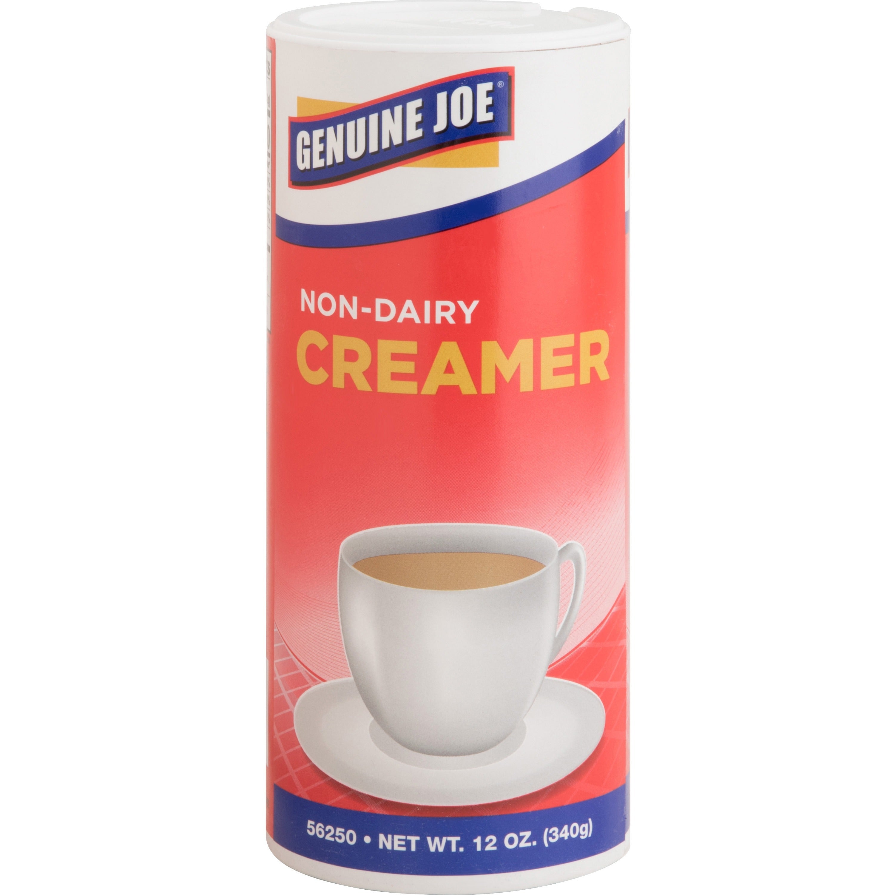 Genuine Joe Nondairy Creamer Canister - 0.75 lb (12 oz) Canister - 24/Carton -