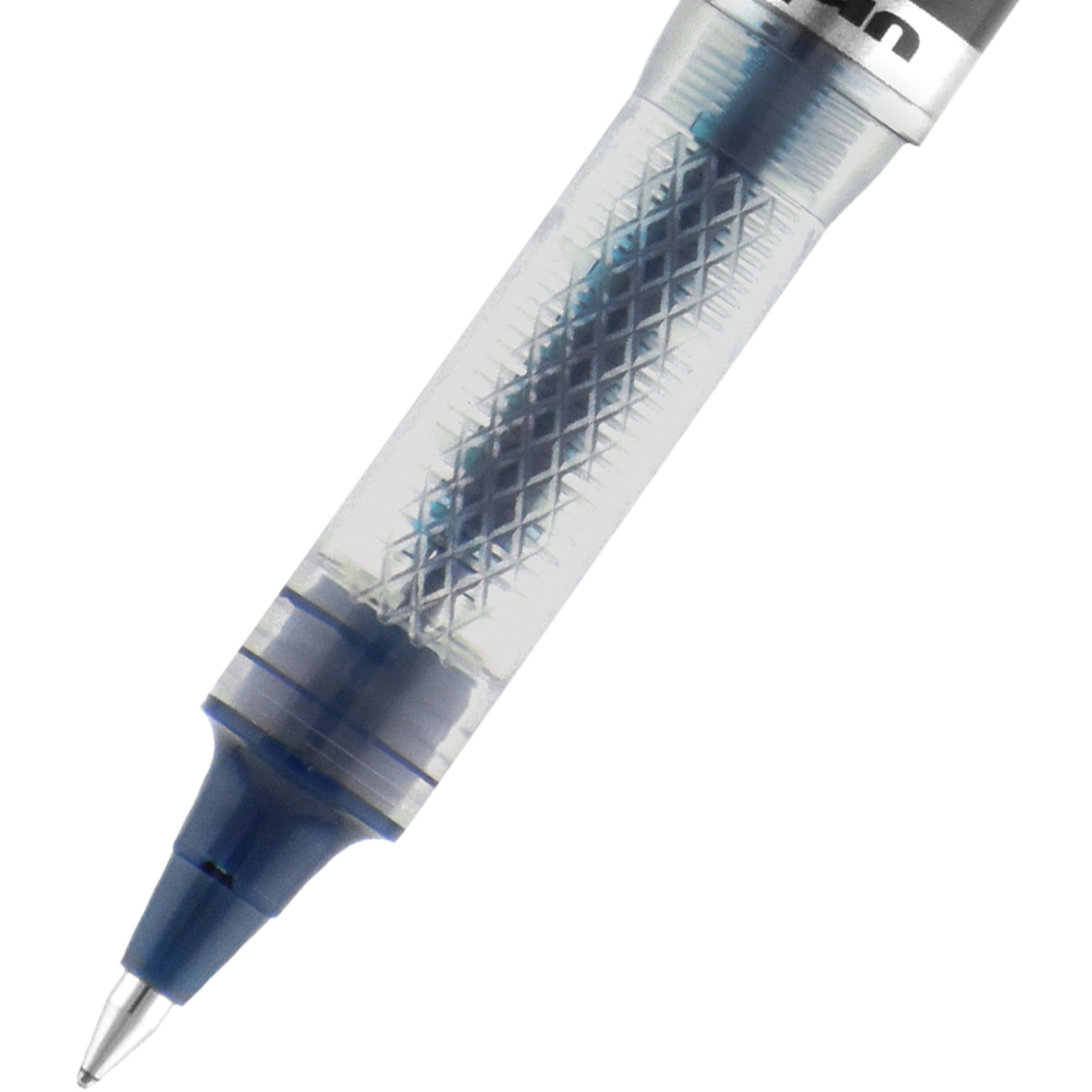 uniball-vision-elite-blx-rollerball-pen-micro-pen-point-05-mm-pen-point-size-black-blue-pigment-based-ink-1-dozen_ubc69020dz - 2