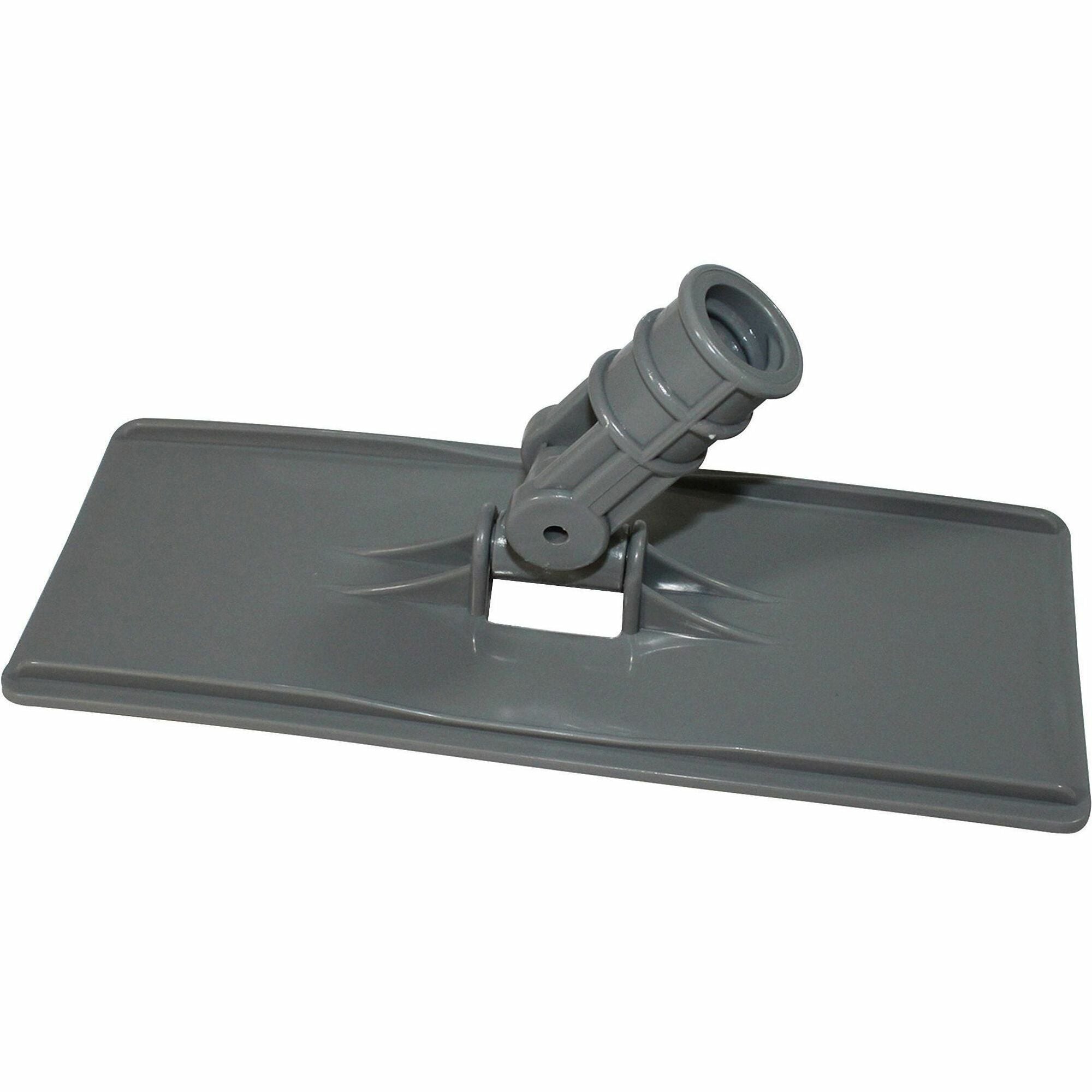 Genuine Joe Cleaning Pad Holder - Gray - 1 Each -