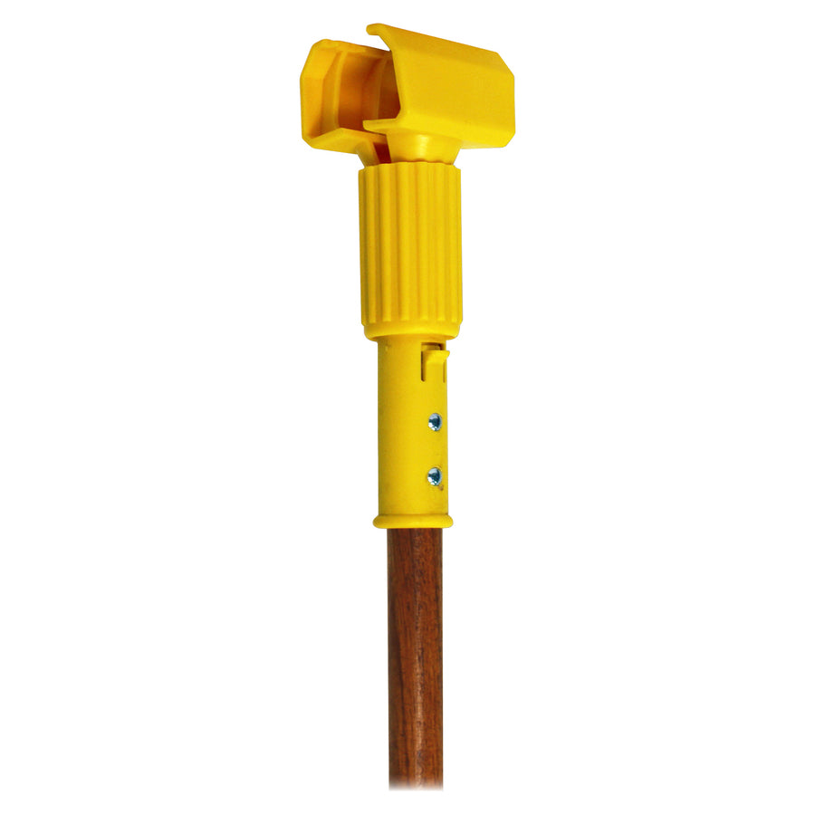 Genuine Joe Wide Band Mop Handle - 60" Length - Natural - Wood - 1 Each -