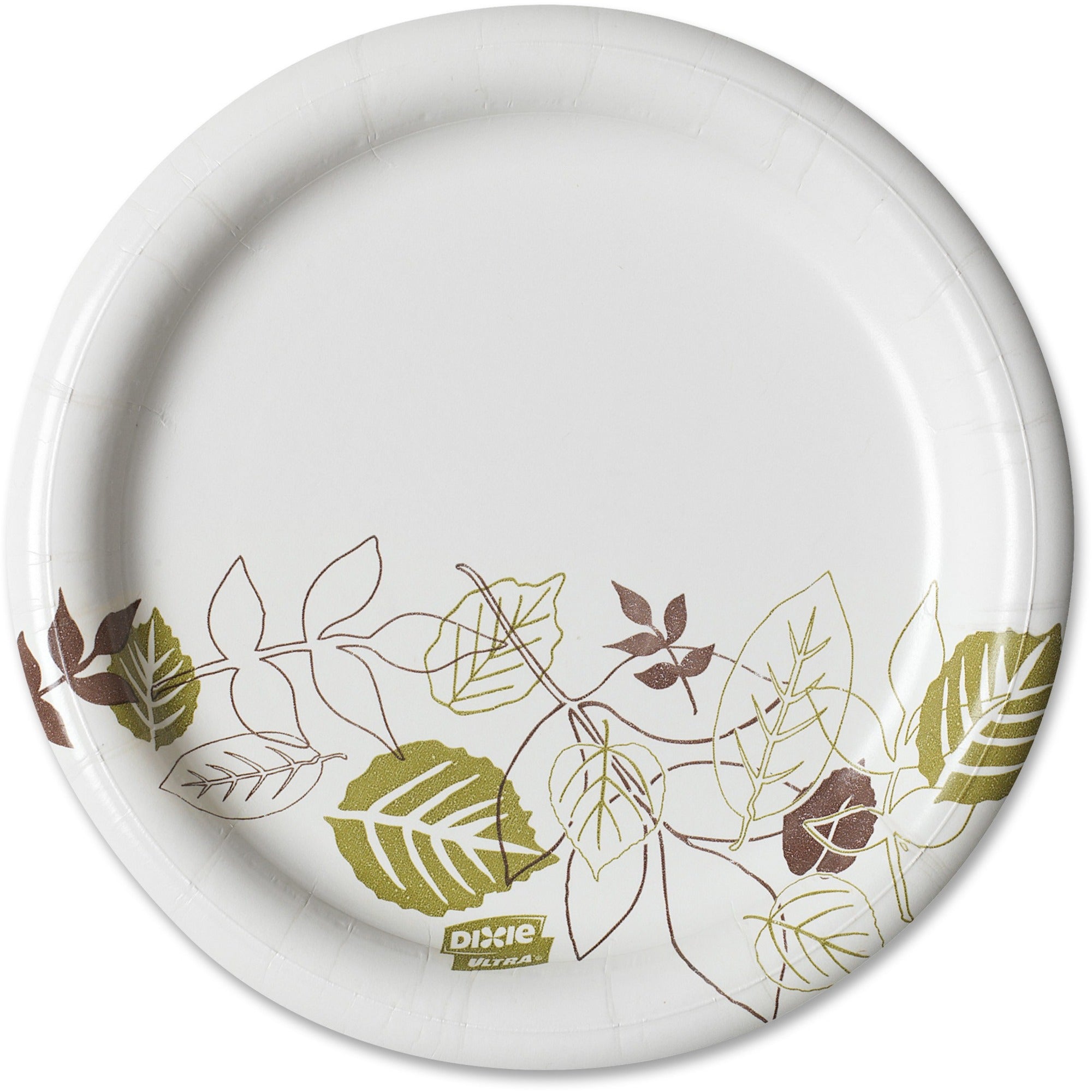 Dixie Ultra Pathways 6" Heavyweight Paper Plates by GP Pro - 250 / Pack - Microwave Safe - 4 / Carton -