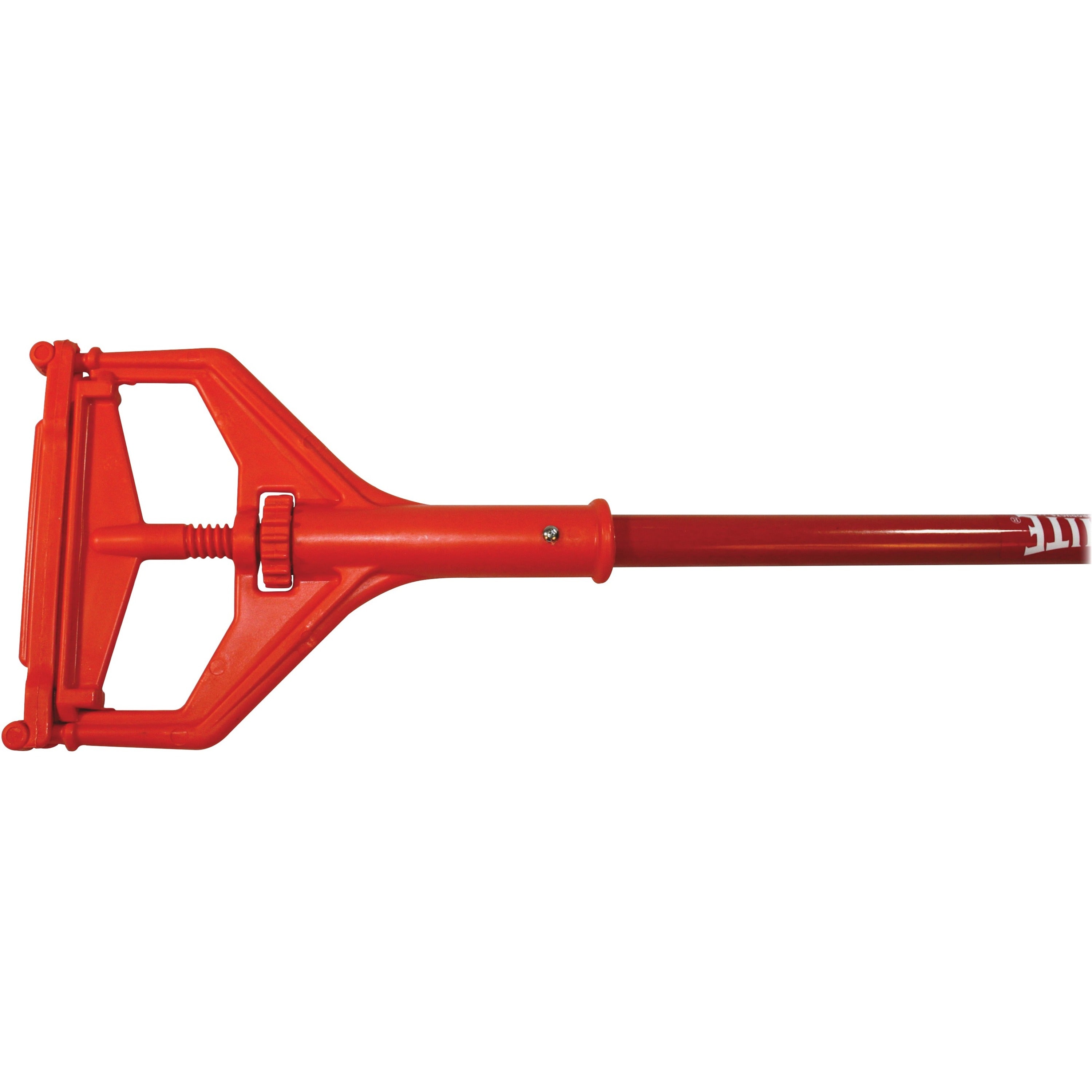 Impact Plastic Speed Change Mop Handle - 57" Length - Orange - Plastic, Fiberglass - 1 Each -