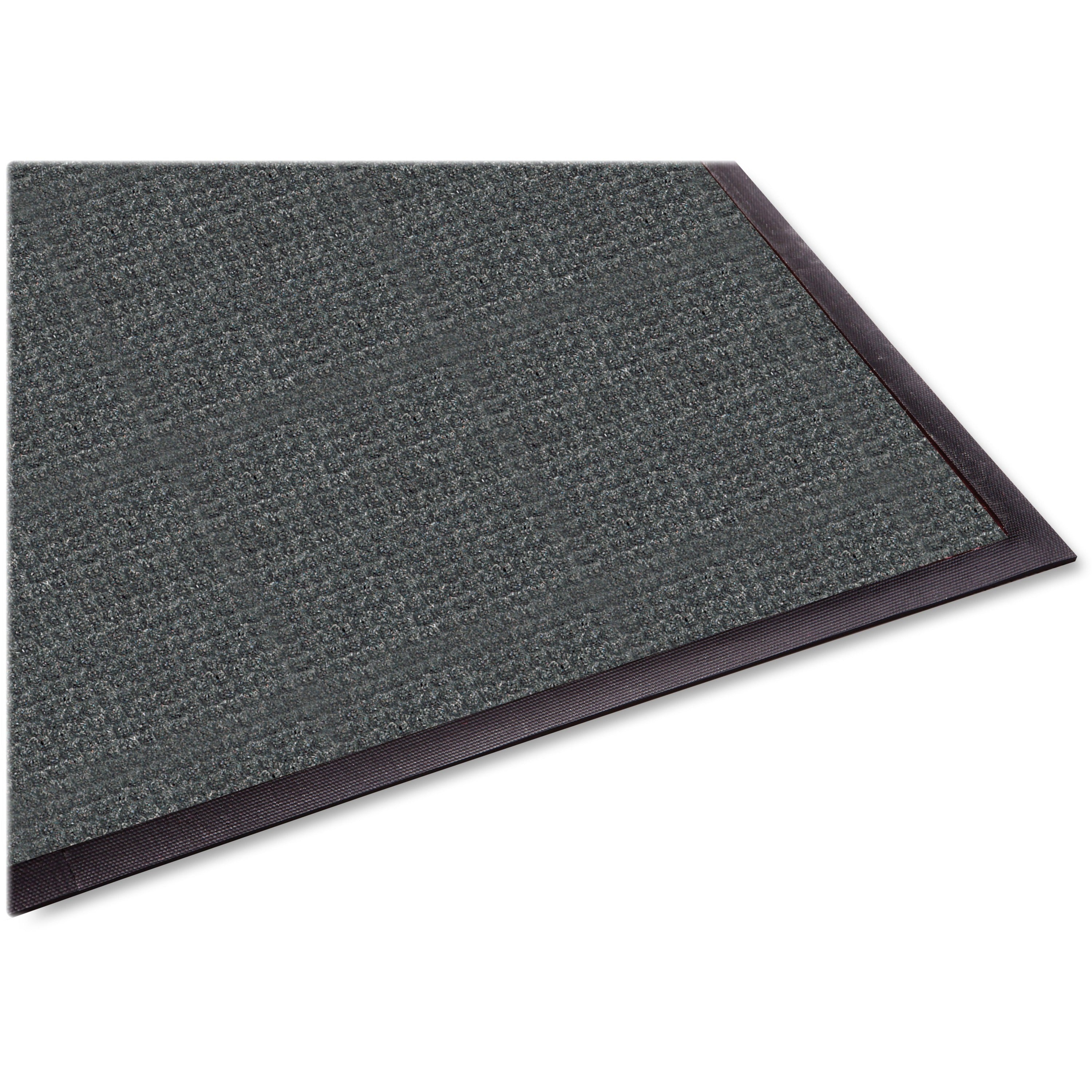 Guardian Floor Protection WaterGuard Wiper Scraper Indoor Mat - Indoor, Outdoor, Floor, Entryway, Breakroom, Kitchen - 60" Length x 36" Width - Rectangular - Fiber, Polypropylene - Charcoal - 1Each -