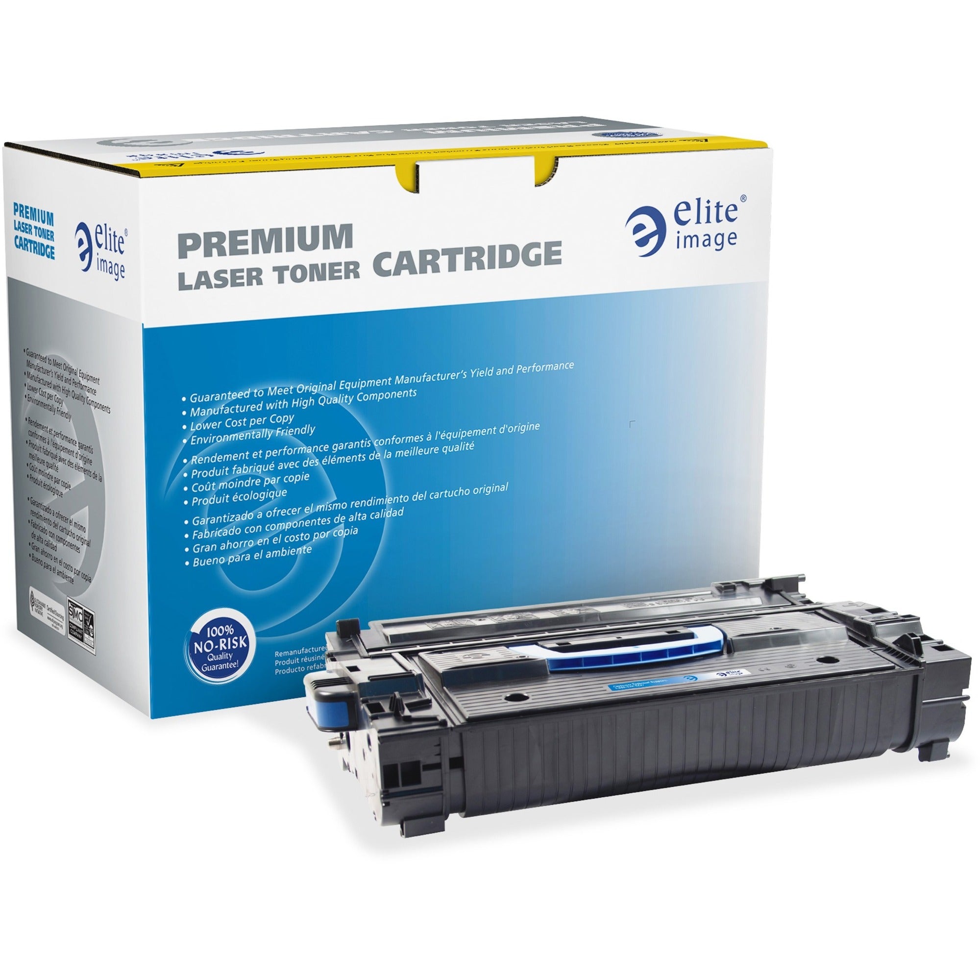Elite Image Remanufactured Toner Cartridge - Alternative for HP (25X) (25X) - Laser - 34500 Pages - Black - 1 Each - 1
