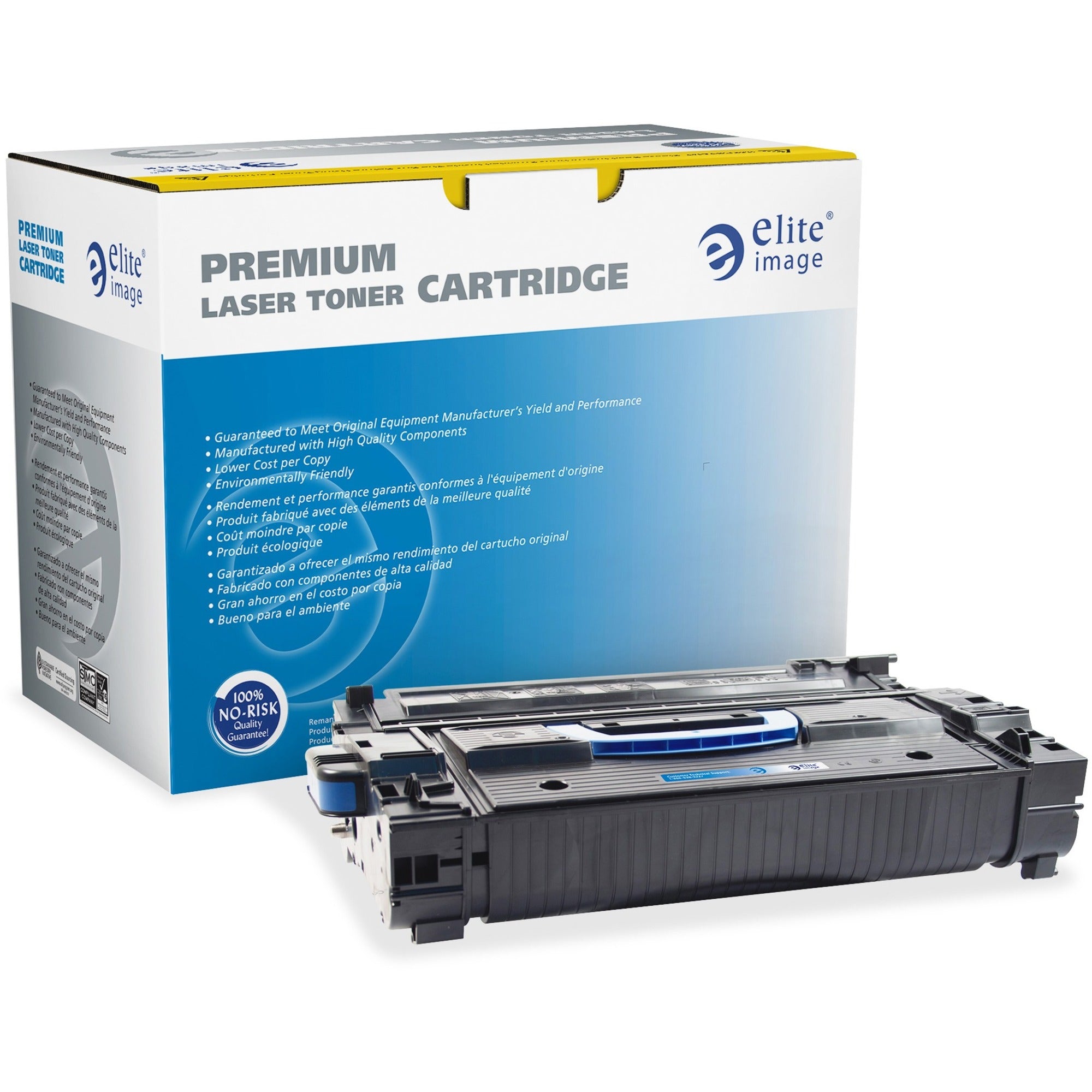 Elite Image Remanufactured MICR High Yield Laser Toner Cartridge - Alternative for HP 25X (25X) - Black - 1 Each - 34500 Pages - 1