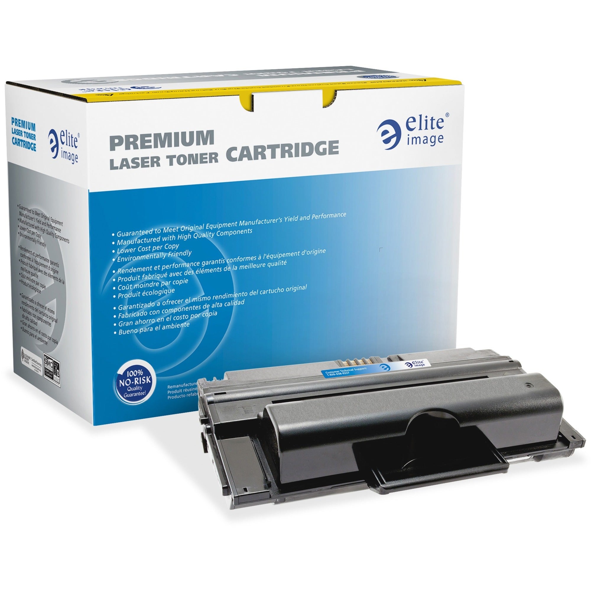 Elite Image Remanufactured Toner Cartridge - Alternative for Samsung (MLTD206L) - Laser - 10000 Pages - Black - 1 Each - 1