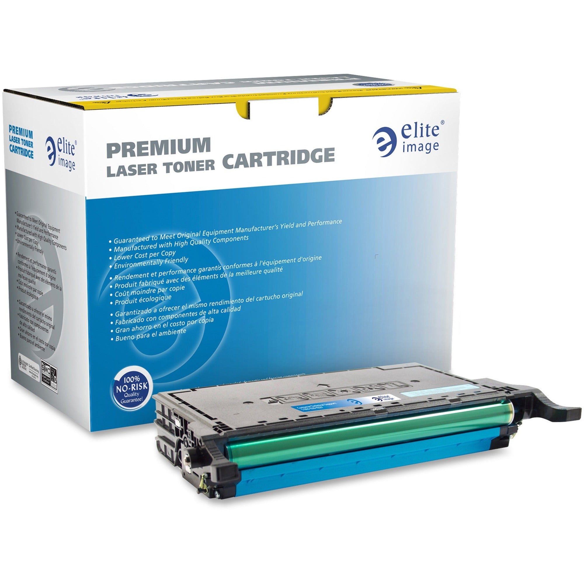 Elite Image Remanufactured Toner Cartridge - Alternative for Samsung (CLP-775) - Laser - 7000 Pages - Cyan - 1 Each - 1