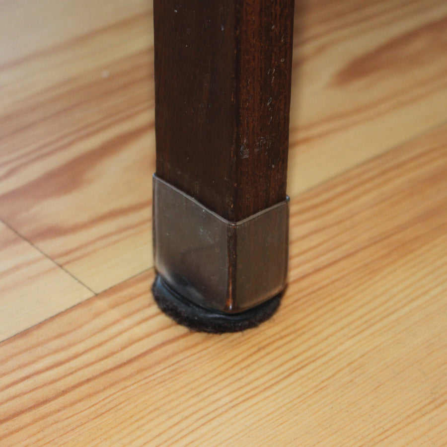 Lorell Sleeve Floor Protectors - 1.50" Diameter - Round - Clear - 8/Bag -