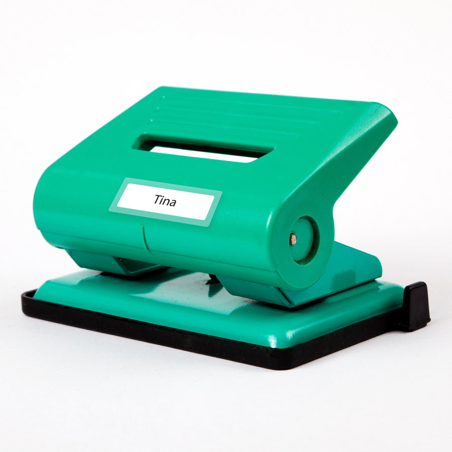 Self-Laminating ID Labels, Inkjet/Laser Printers, 1.332 x 3.5, White, 10/Sheet, 25 Sheets/Pack - 2