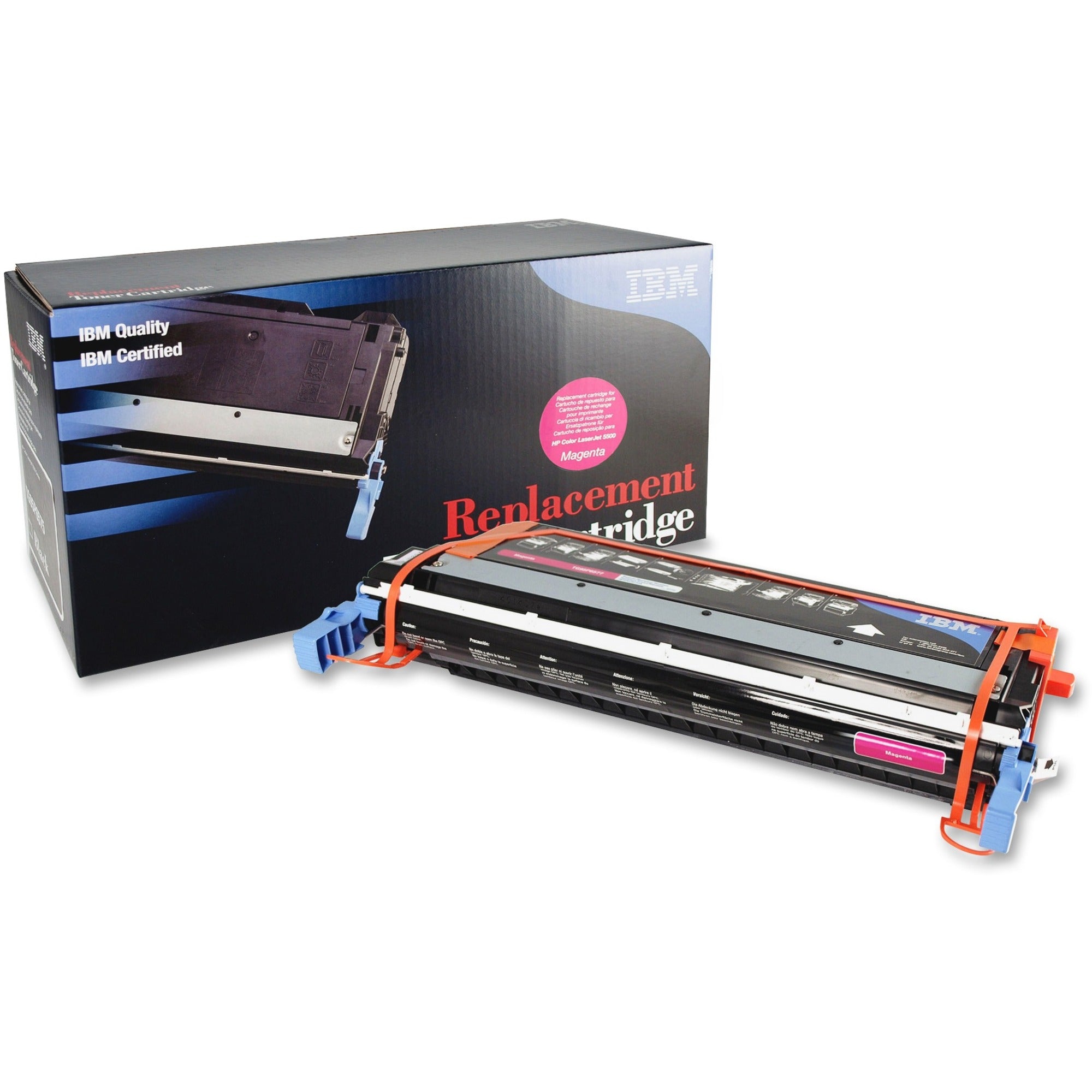IBM Remanufactured Toner Cartridge - Alternative for HP 645A (C9733A) - Laser - 12000 Pages - Magenta - 1 Each -