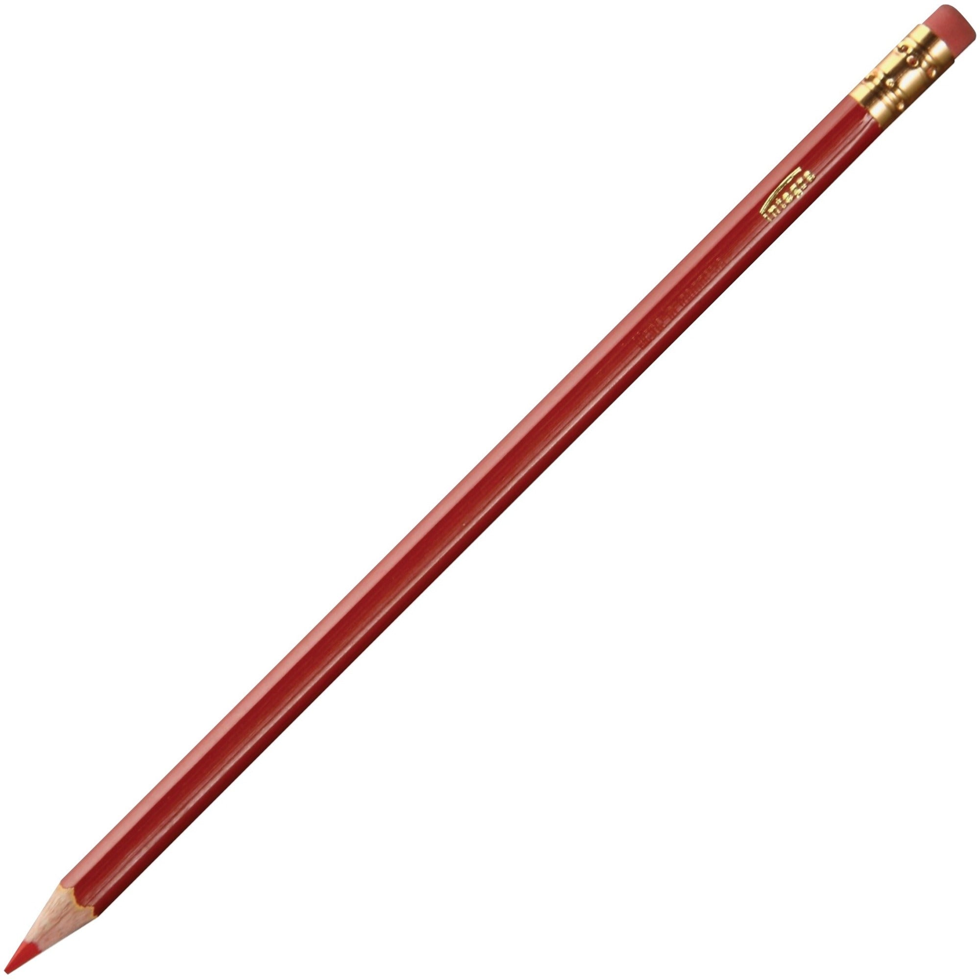 Integra Red Grading Pencils - #2 Lead - Red Lead - 1 Dozen -