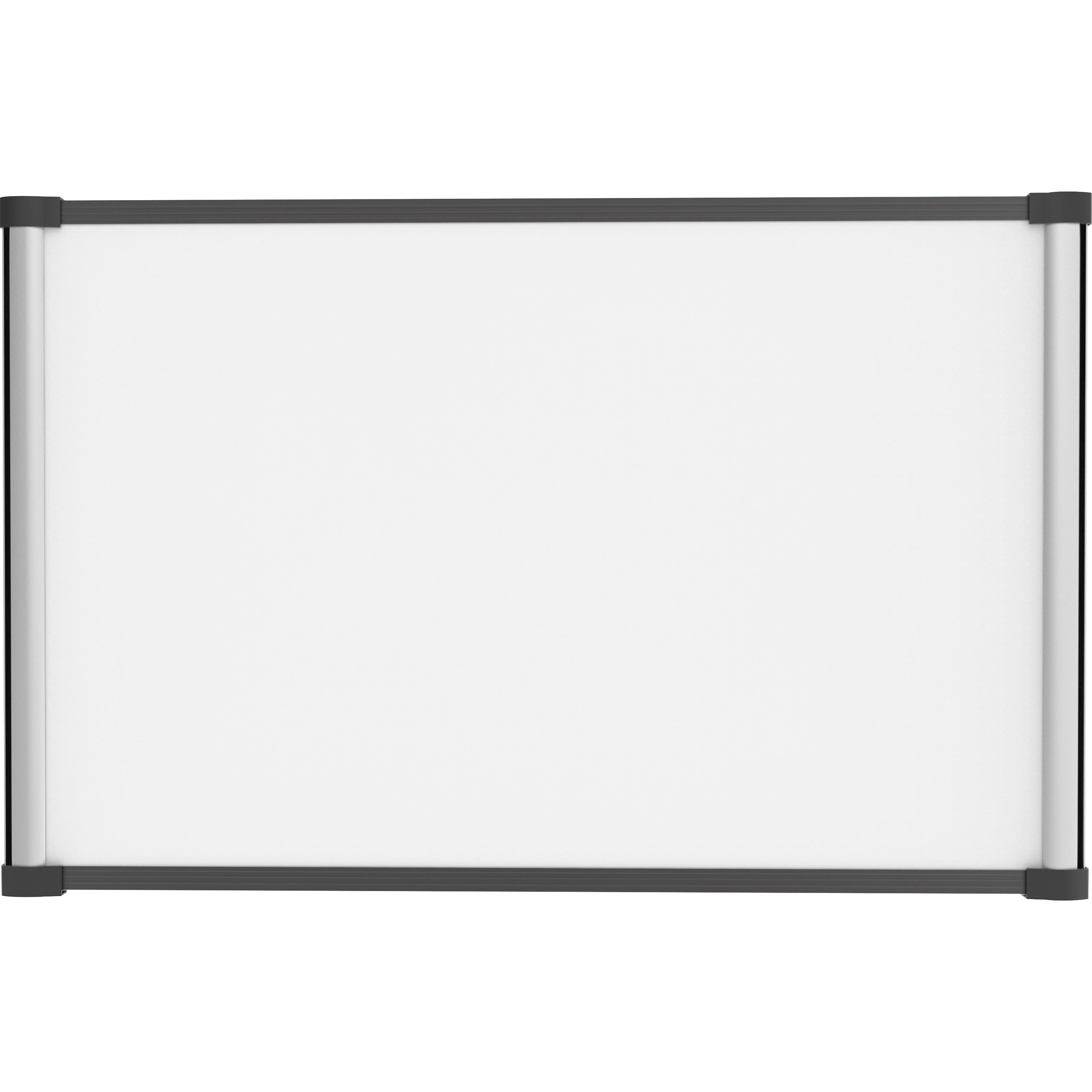 Lorell Magnetic Dry-erase Board - 36" (3 ft) Width x 24" (2 ft) Height - Aluminum Steel Frame - Rectangle - Magnetic - Marker Tray - 1 Each -