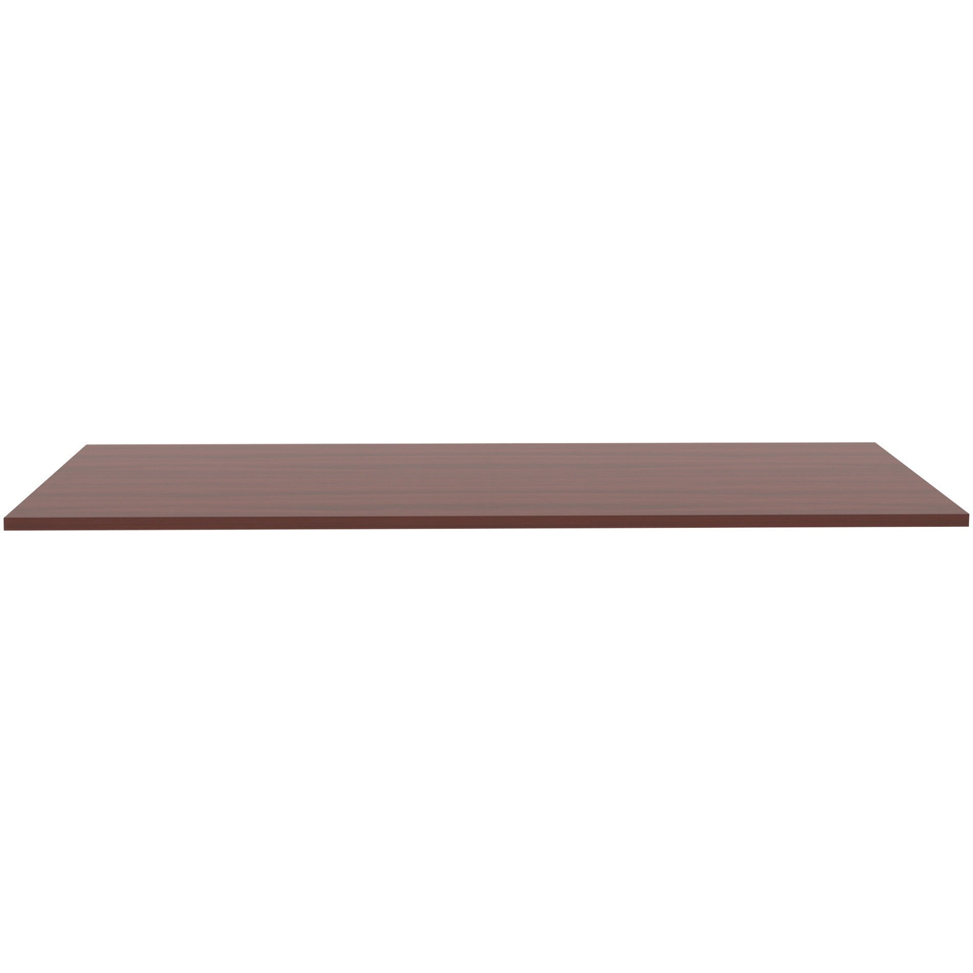 Lorell Relevance Series Tabletop - For - Table TopLaminated Rectangle, Mahogany Top x 48" Table Top Width x 24" Table Top Depth x 1" Table Top Thickness x 47.63" Width x 23.63" Depth - Assembly Required - 1 Each -