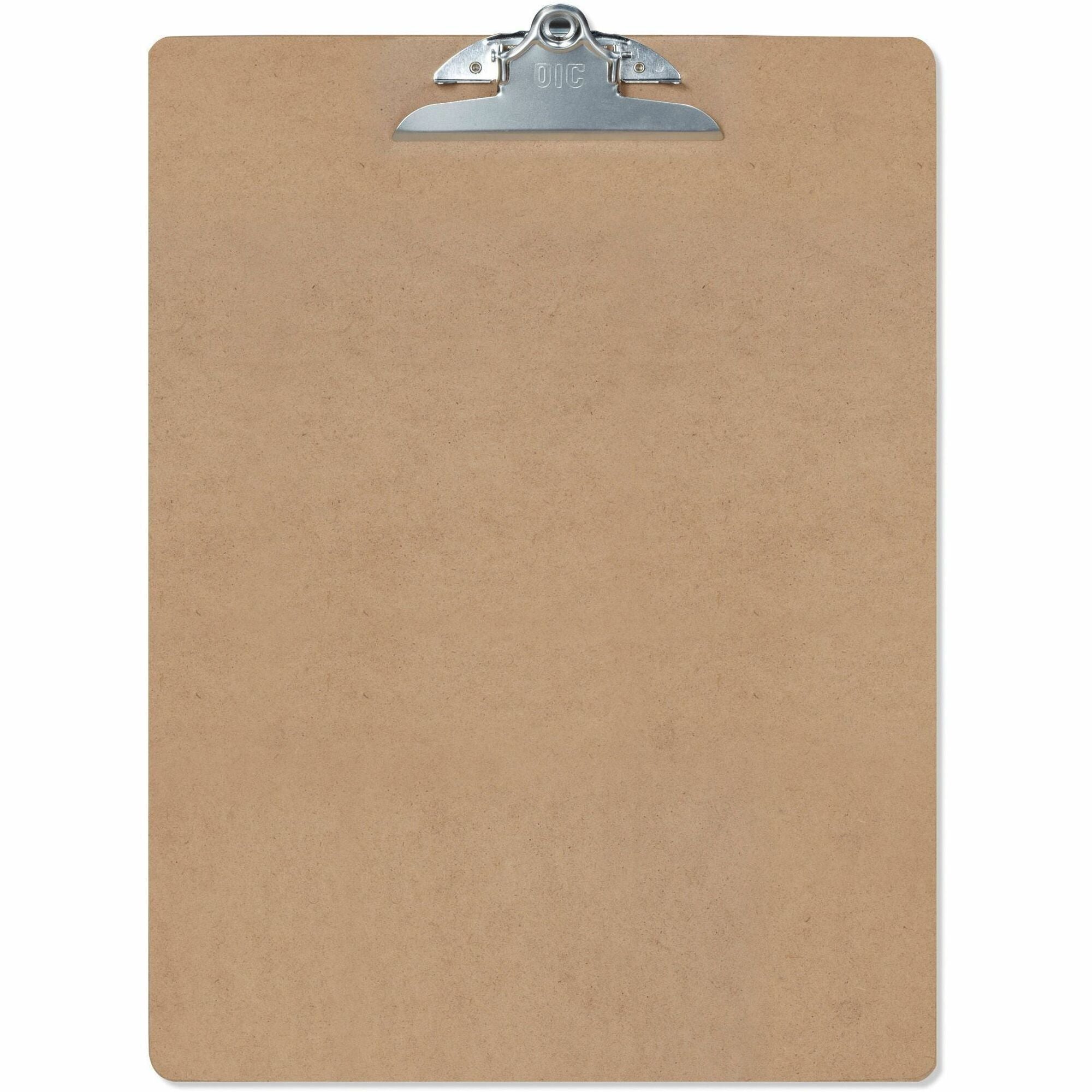 Officemate Wood Clipboard - Clipboard - 20"X15 -
