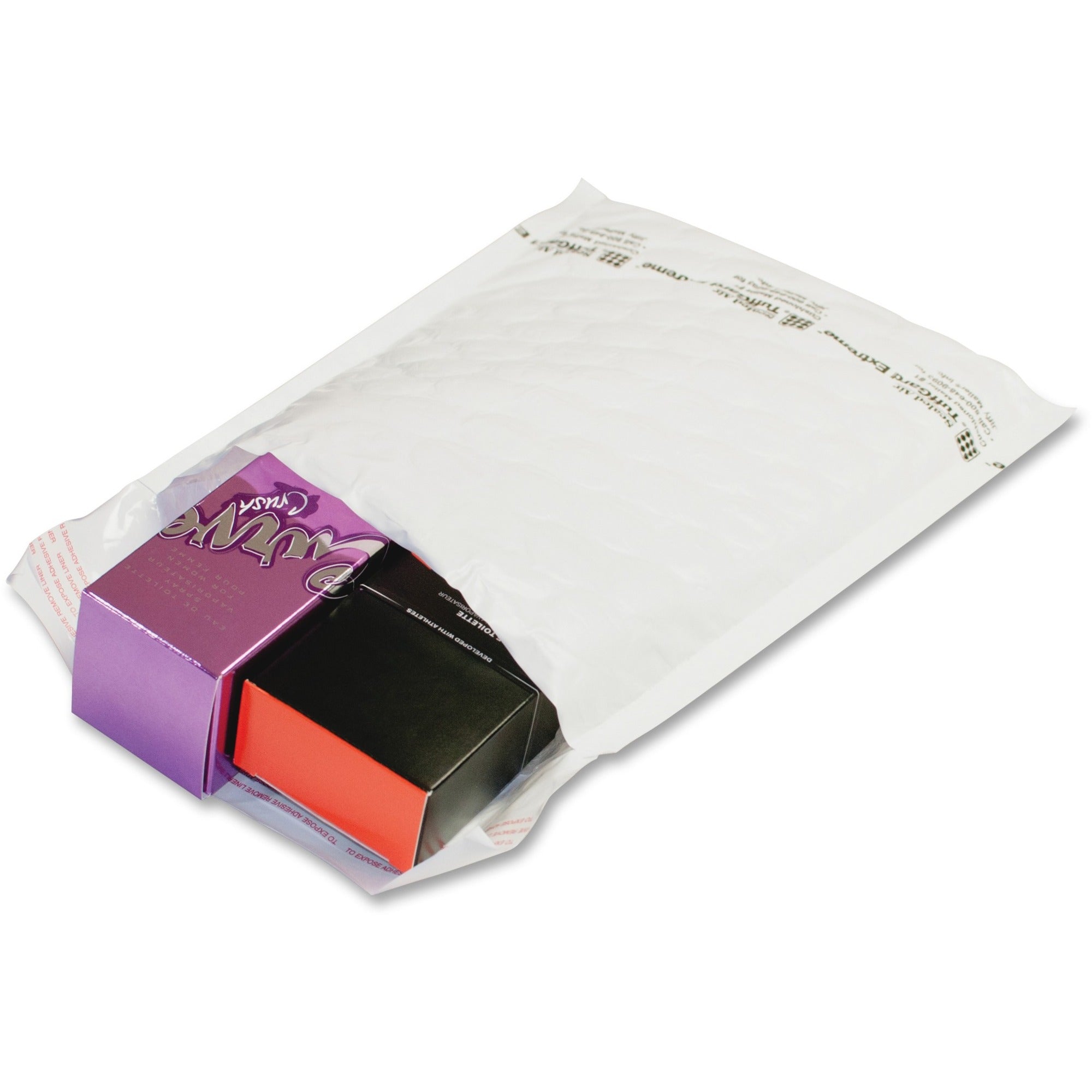 Jiffy Mailer Tuffgard Extreme No. 7 Mailers - Bubble - #7 - 14 1/4" Width x 20" Length - Self-adhesive Seal - 25 / Carton - White -