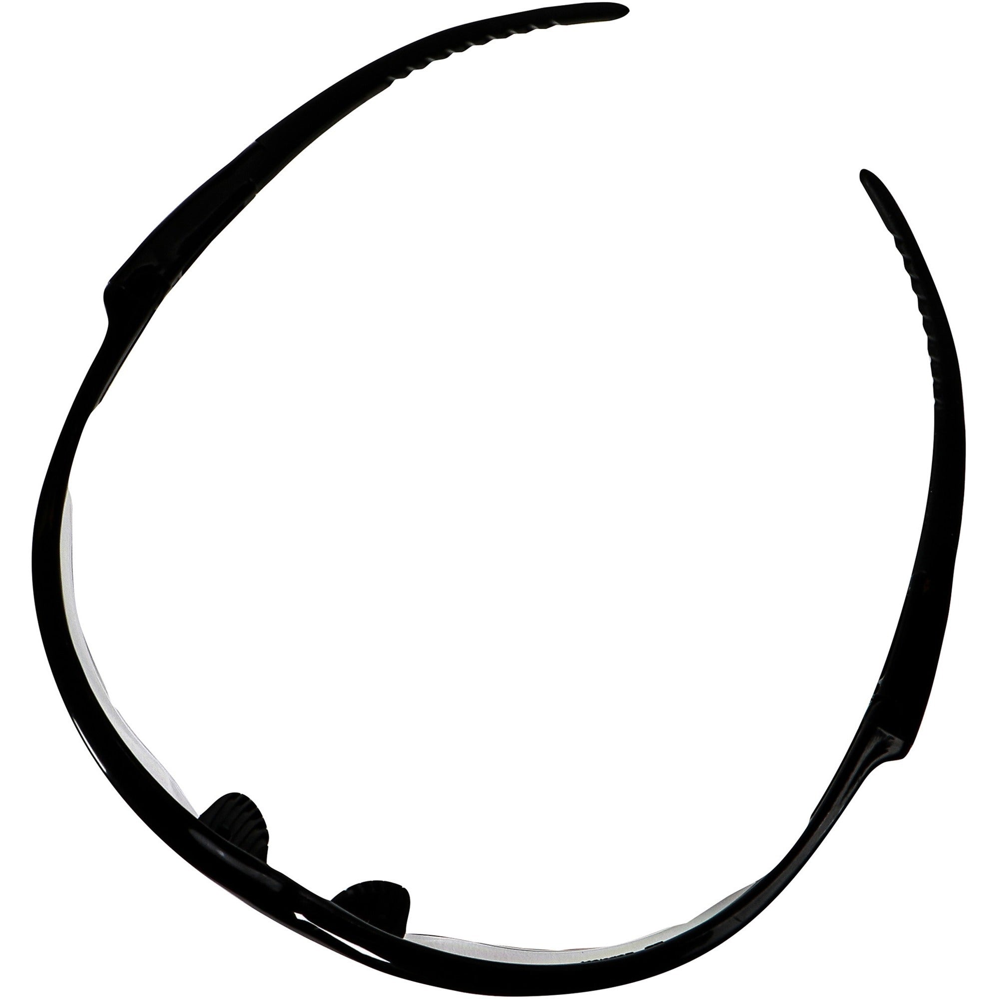 kleenguard-v30-nemesis-safety-eyewear-ultraviolet-protection-clear-lens-black-frame-flexible-lightweight-comfortable-scratch-resistant-12-carton_kcc25676ct - 2