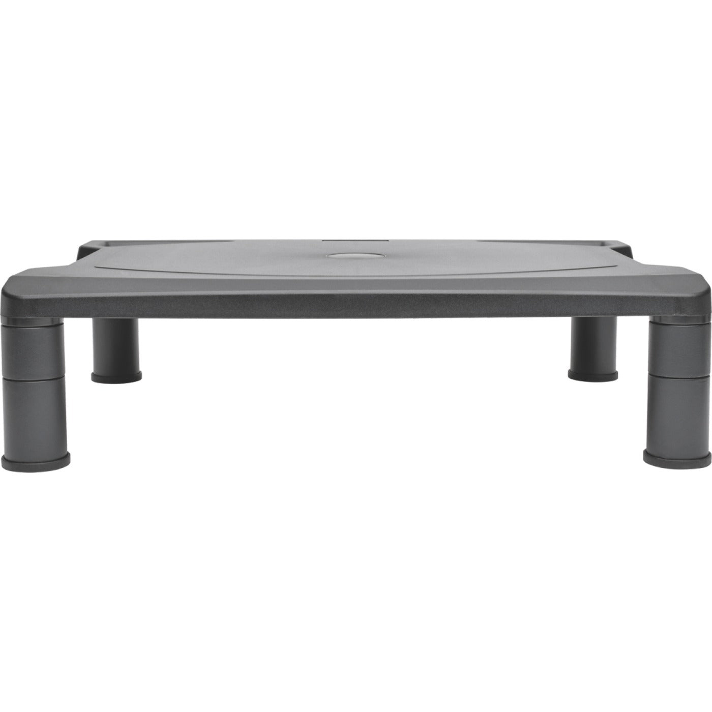Tripp Lite by Eaton Universal Monitor Riser Height-Adjustable Black - 40 lb Load Capacity - 5.5" Height x 15.6" Width x 11.3" Depth - Desktop, Tabletop - Black - TAA Compliant - 3