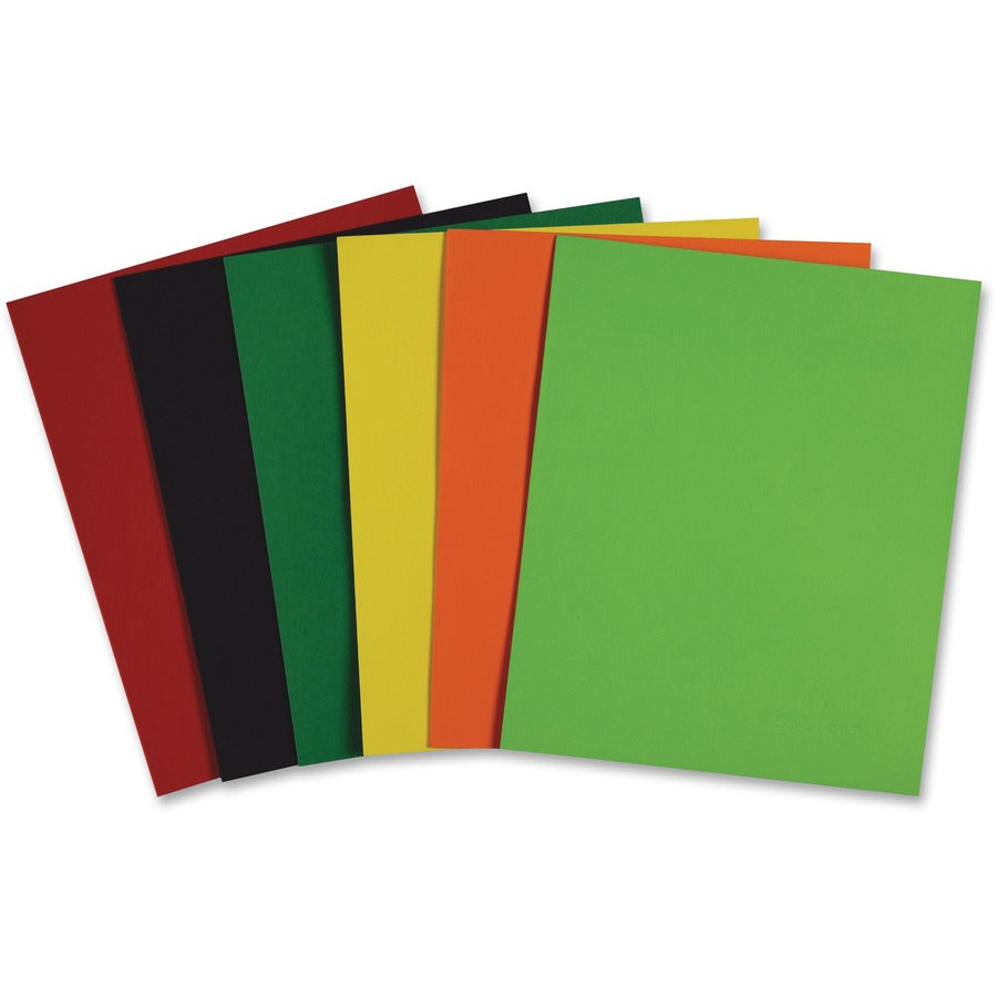 sparco-letter-pocket-folder-8-1-2-x-11-2-internal-pockets-orange-25-box_spr78551 - 2