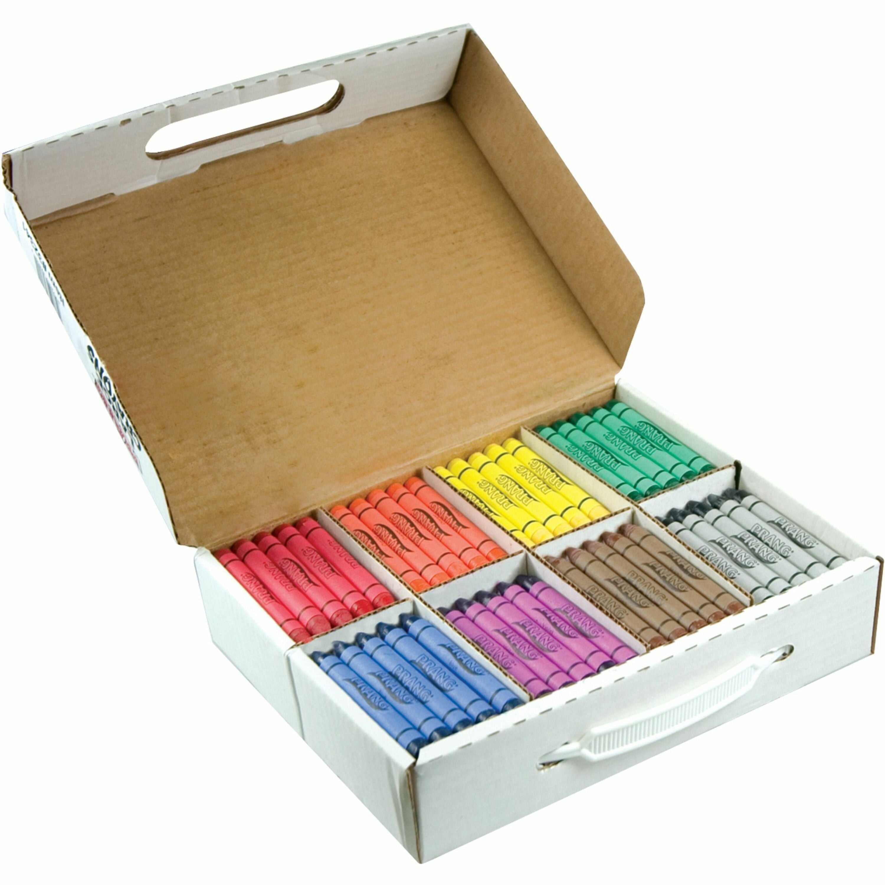 Prang Crayons Master Pack - Assorted - 200 / Box -