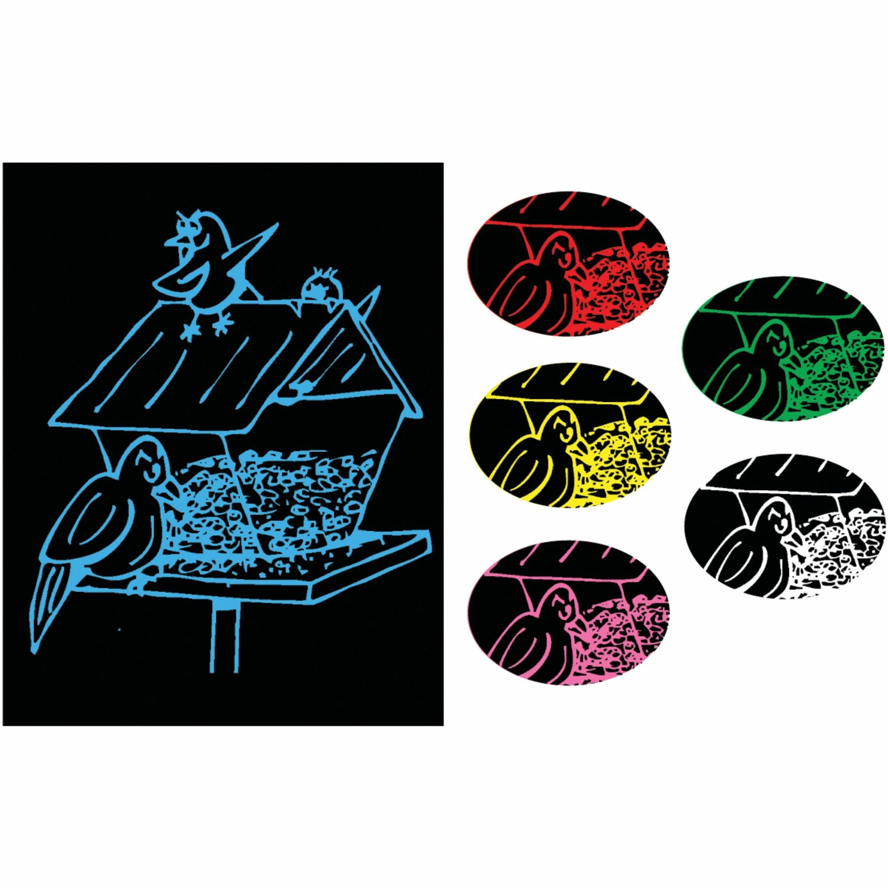 creativity-street-now-you-see-it!-etch-board-classroom-activities-recommended-for-5-year-11height-x-850width-12-pack-red-yellow-blue-pink-white-black-card-stock_pac4620 - 1