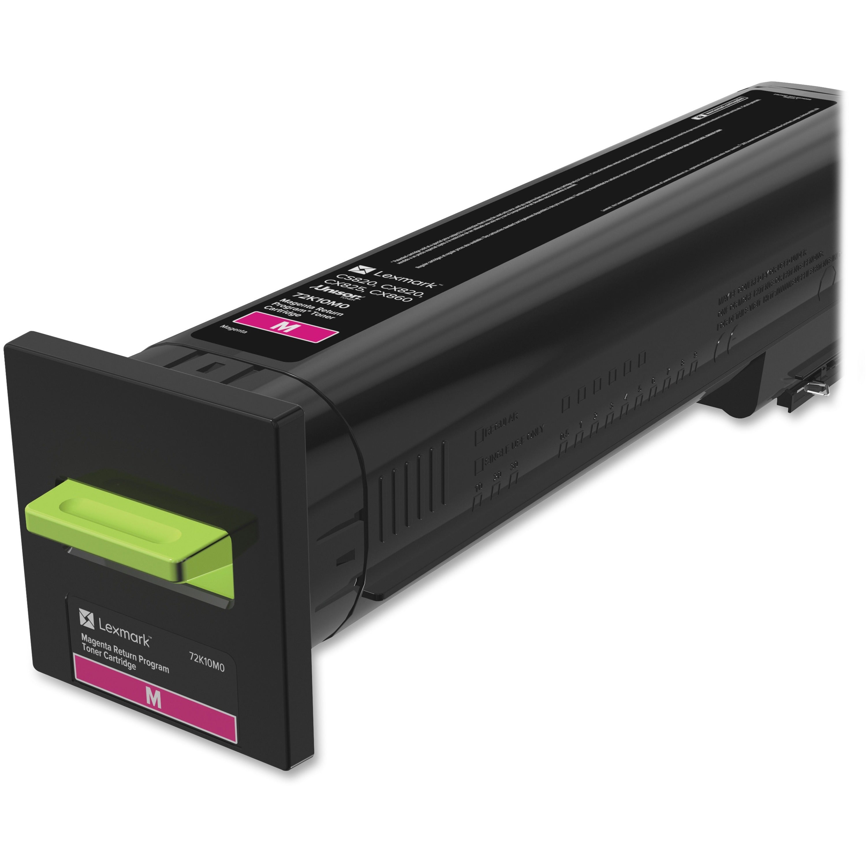 lexmark-unison-original-toner-cartridge-laser-standard-yield-8000-pages-magenta-1-each_lex72k10m0 - 1