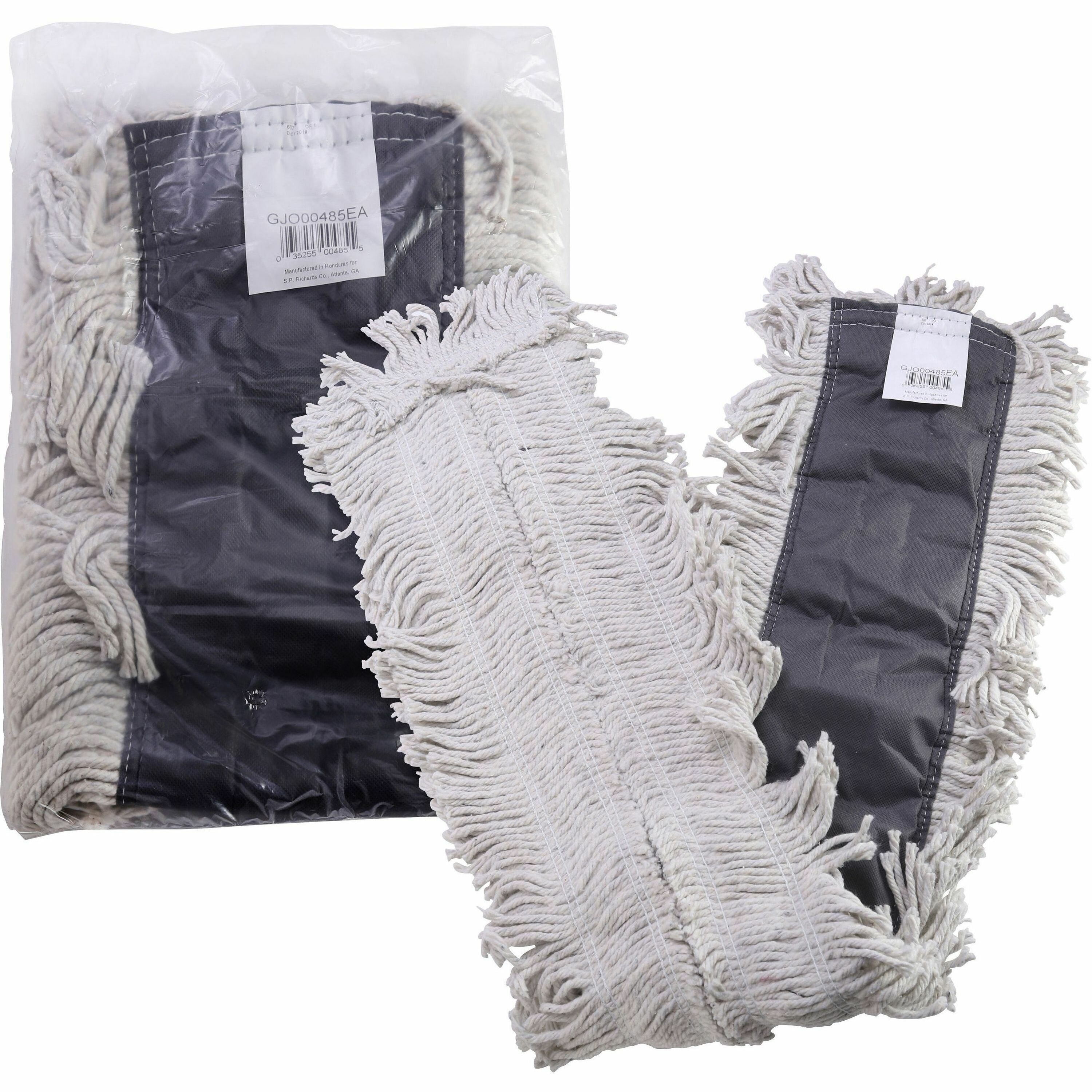 genuine-joe-disposable-dust-mop-refill-5-width-x-48-length-synthetic-natural-1each_gjo00485 - 1