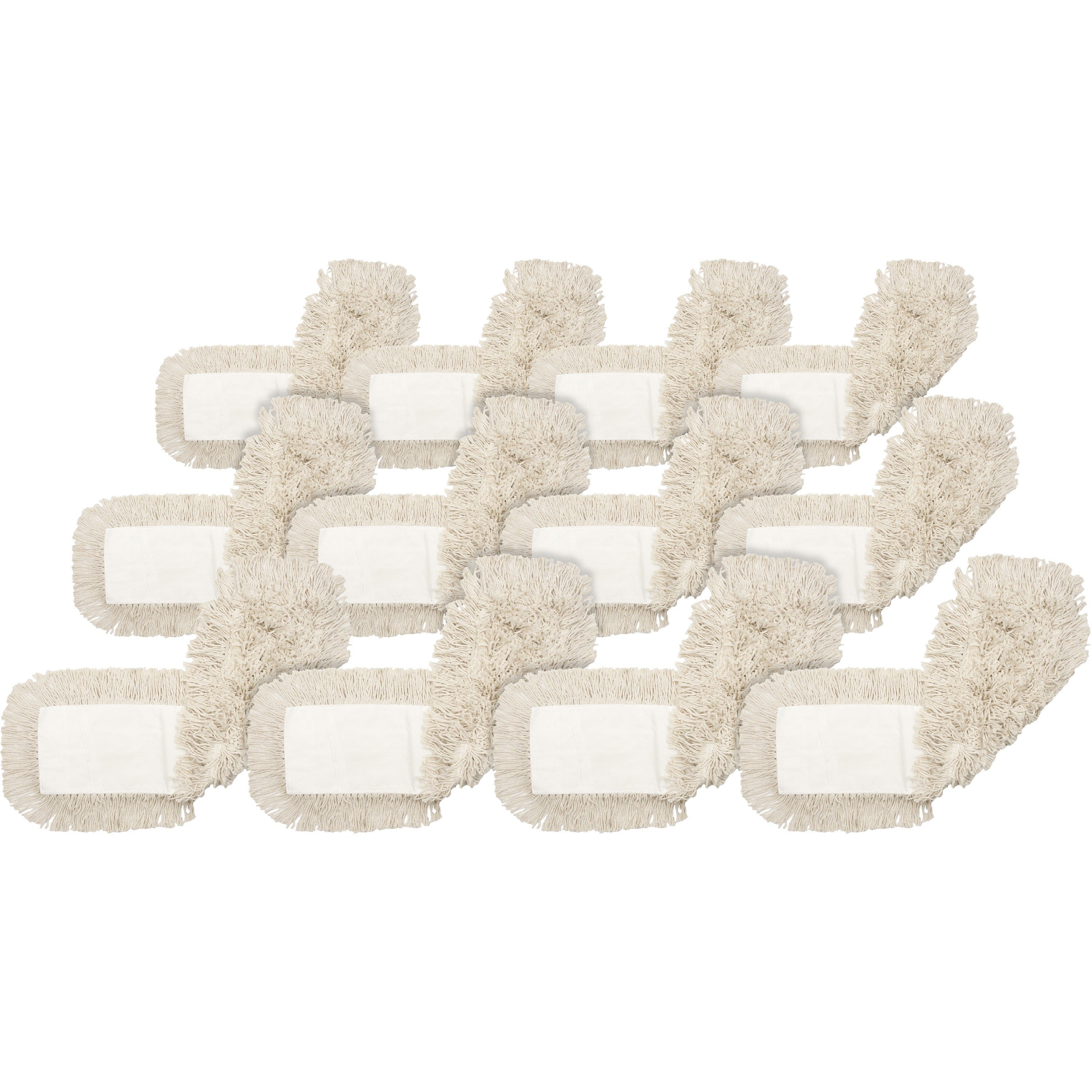genuine-joe-disposable-dust-mop-refill-5-width-x-48-length-cotton-12-carton_gjo48503ct - 1