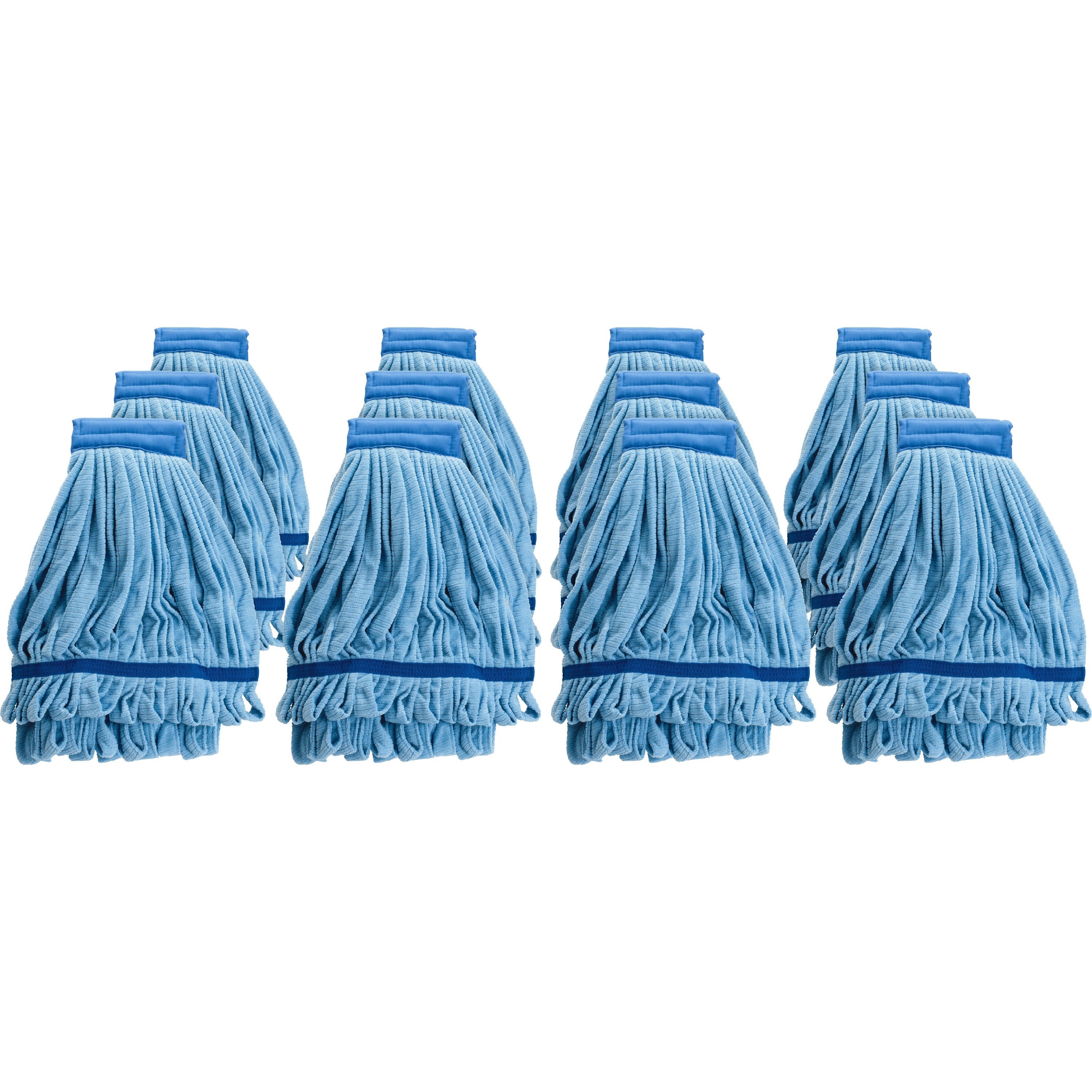 genuine-joe-microfiber-wet-mophead-refill-microfiber-blue-12-carton_gjo47540ct - 1
