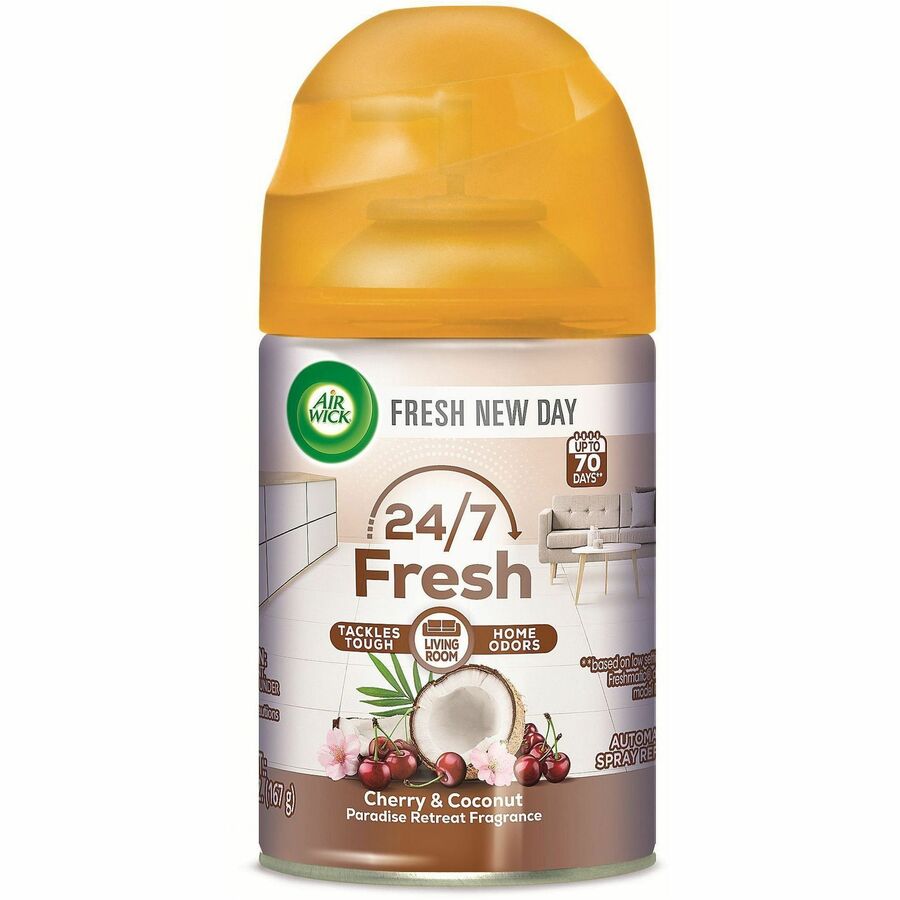 air-wick-freshmatic-life-scents-refill-spray-62-fl-oz-02-quart-paradise-retreat-60-day-6-carton-wall-mountable-long-lasting_rac91099ct - 2