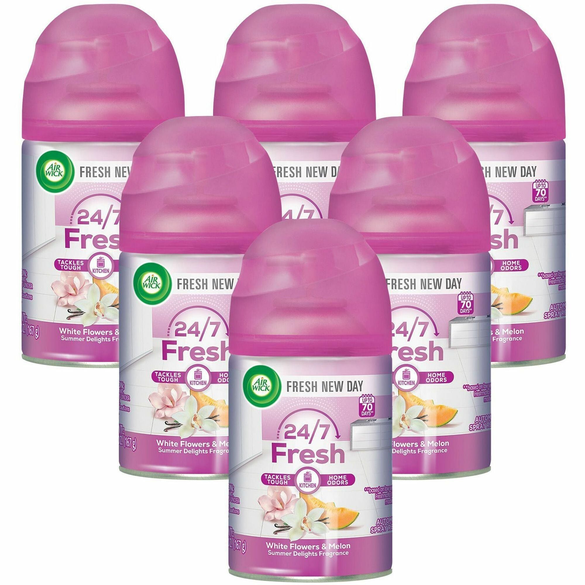 air-wick-freshmatic-life-scents-refill-spray-62-fl-oz-02-quart-summer-delights-60-day-6-carton-wall-mountable-long-lasting_rac91101ct - 1