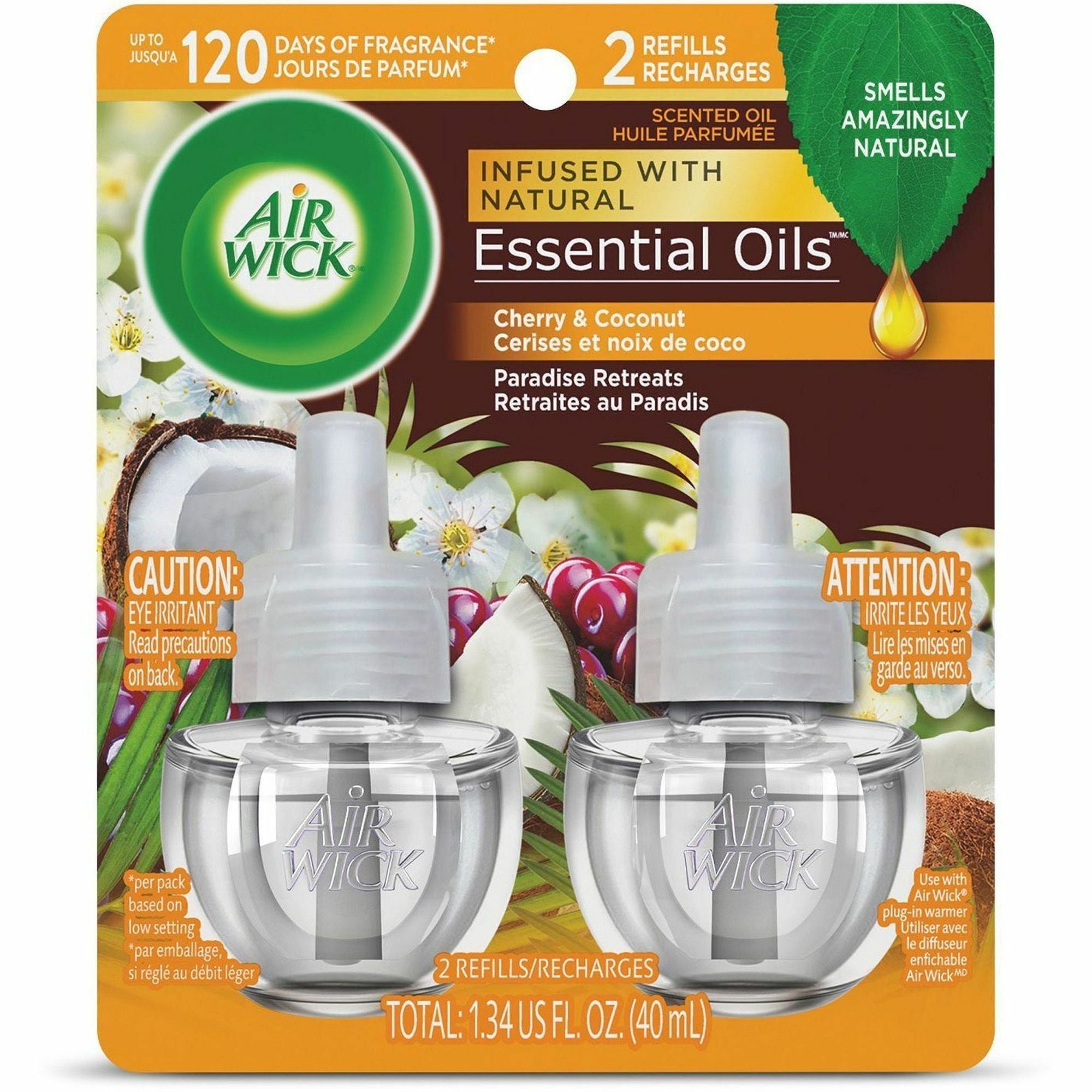 air-wick-scented-oil-warmer-refill-oil-07-fl-oz-0-quart-paradise-retreat-60-day-6-carton-long-lasting_rac91110ct - 2