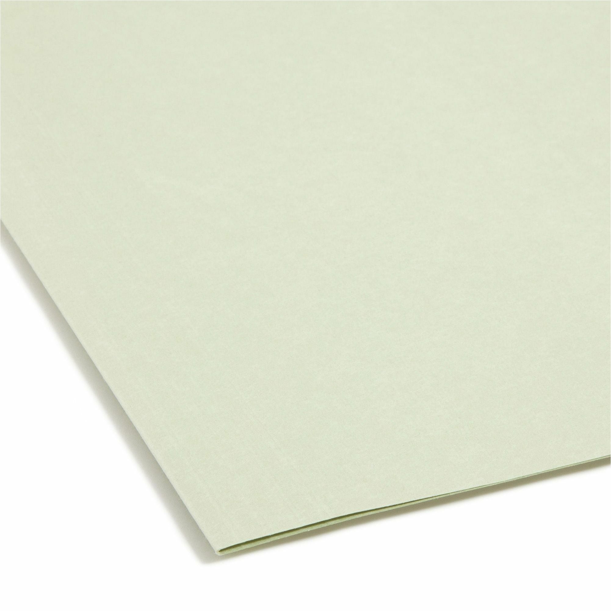smead-fastab-1-3-tab-cut-letter-recycled-fastener-folder-8-1-2-x-11-2-fasteners-top-tab-location-assorted-position-tab-position-moss-10%-recycled-18-box_smd65120 - 2