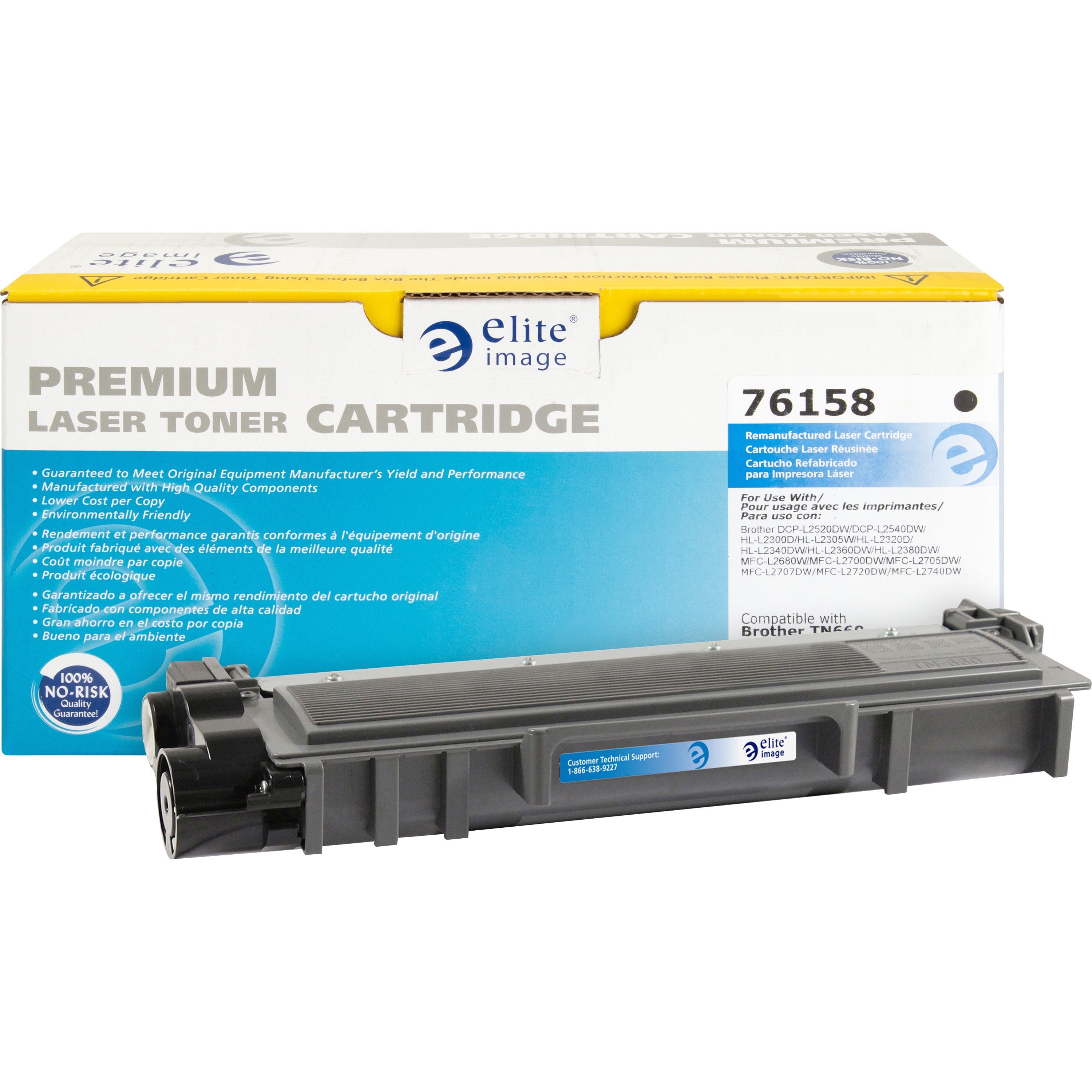 elite-image-remanufactured-toner-cartridge-alternative-for-brother-tn660-laser-2600-pages-black-1-each_eli76158 - 1