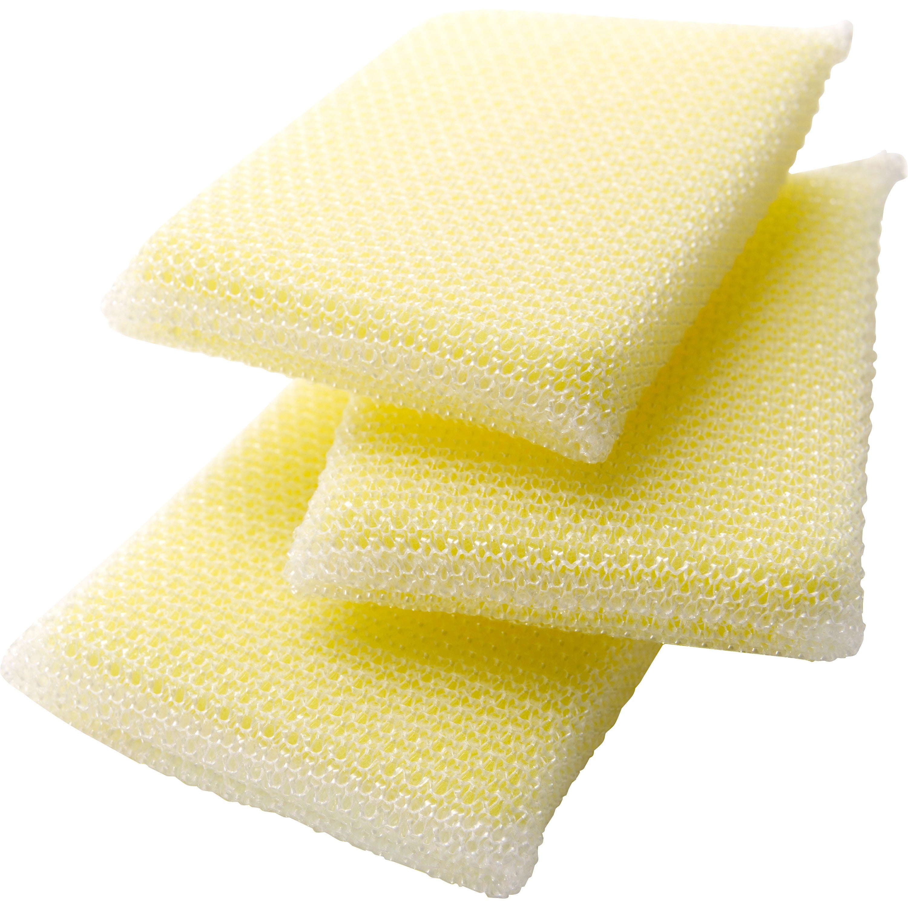 scotch-brite-dobie-all-purpose-cleaning-pads-05-height-x-26-width-x-43-depth-24-carton-polyurethane-yellow_mmm7232fct - 1