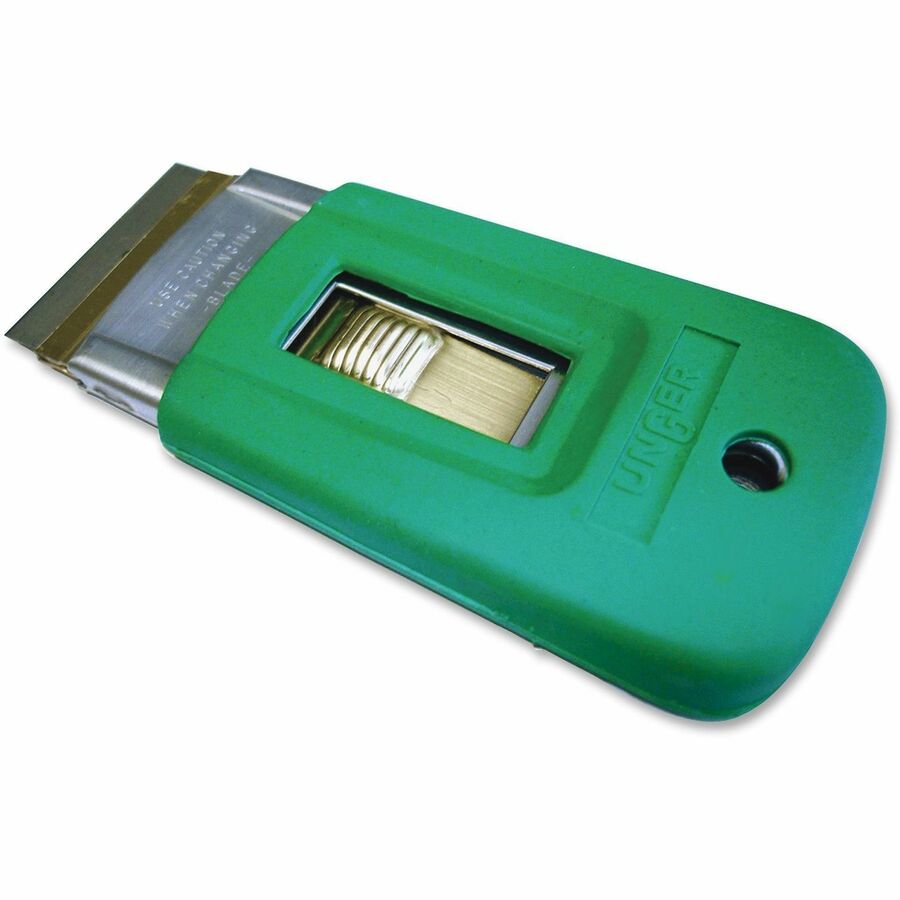 unger-safety-scrapers-150-blade-retractable-safety-lock-non-slip-grip-green-50-carton_ungsr040ct - 2