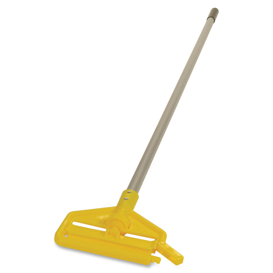 rubbermaid-commercial-invader-wet-mop-60-aluminum-handle-60-length-yellow-gray-aluminum-plastic-12-carton_rcph126ct - 2