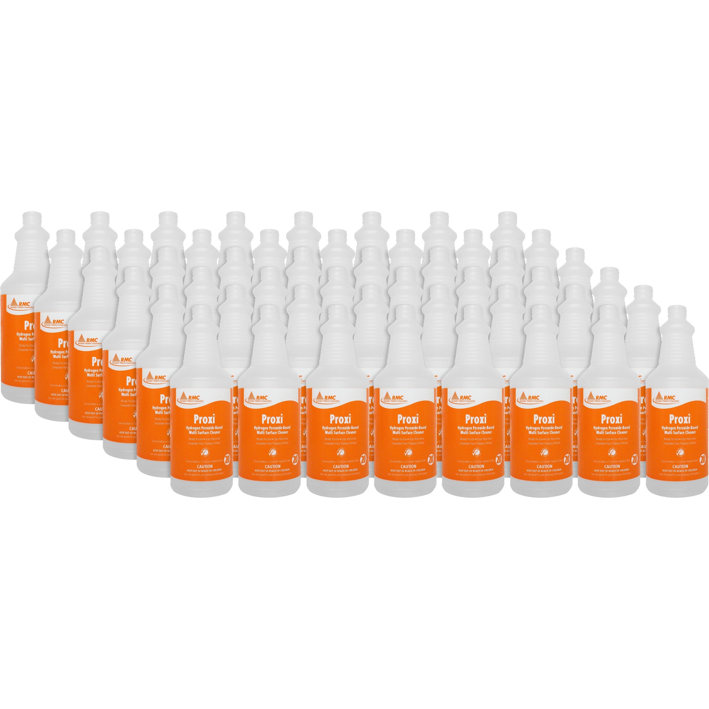 rmc-proxi-cleaner-dispenser-bottles-48-carton-frosted-clear-plastic_rcm35619873ct - 1